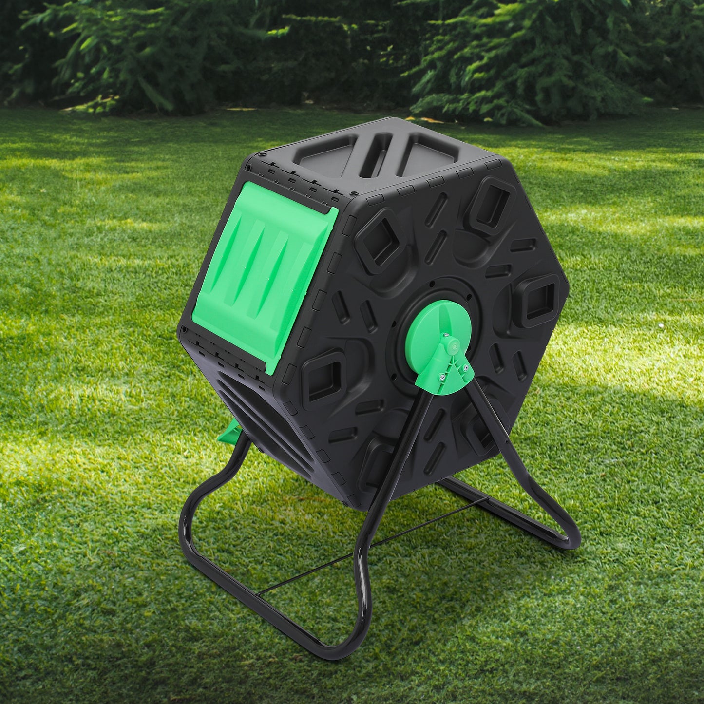 17 Gallon Compact Compost Bin - with Gloves