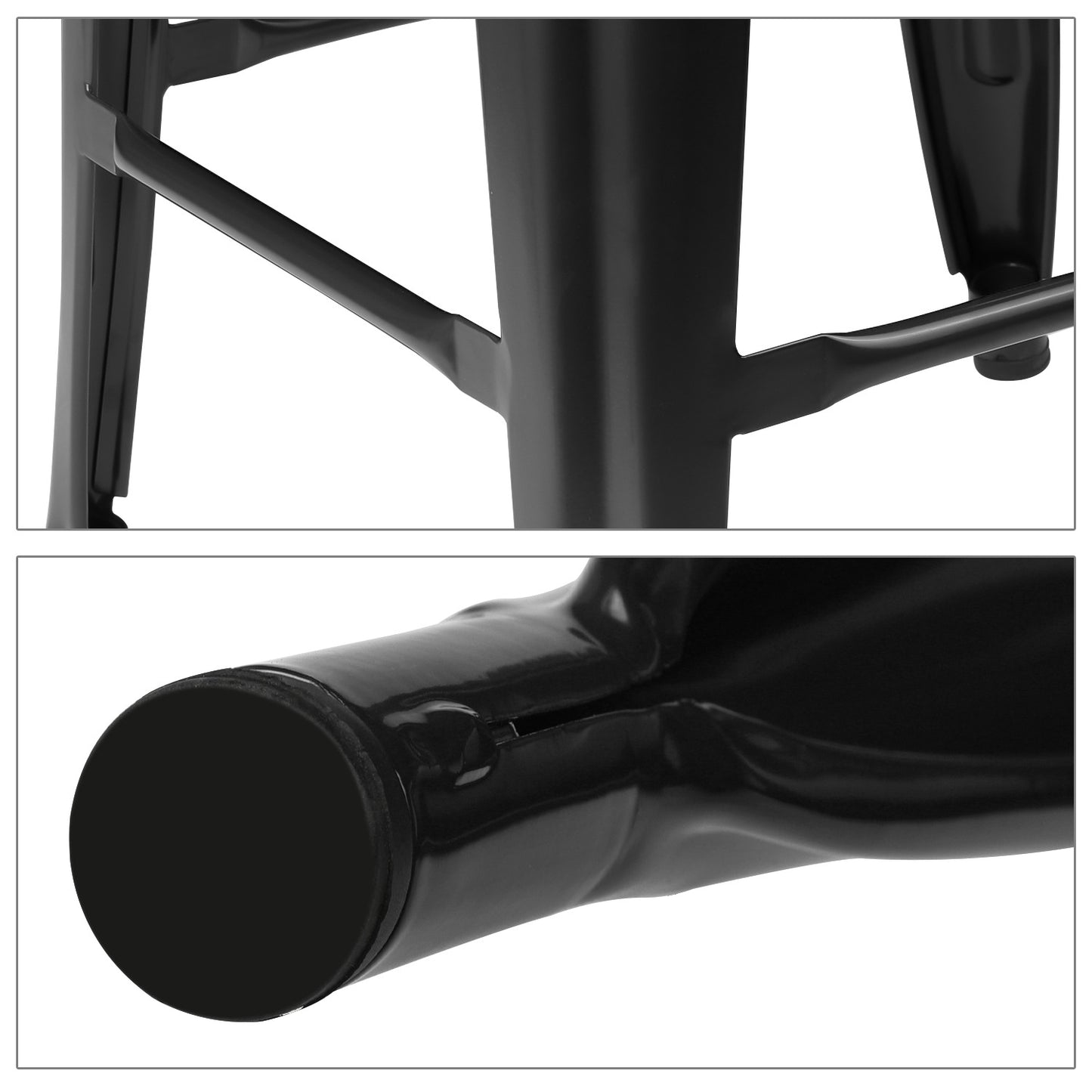 4 Pcs 30.5" Stackable Bar Stool
