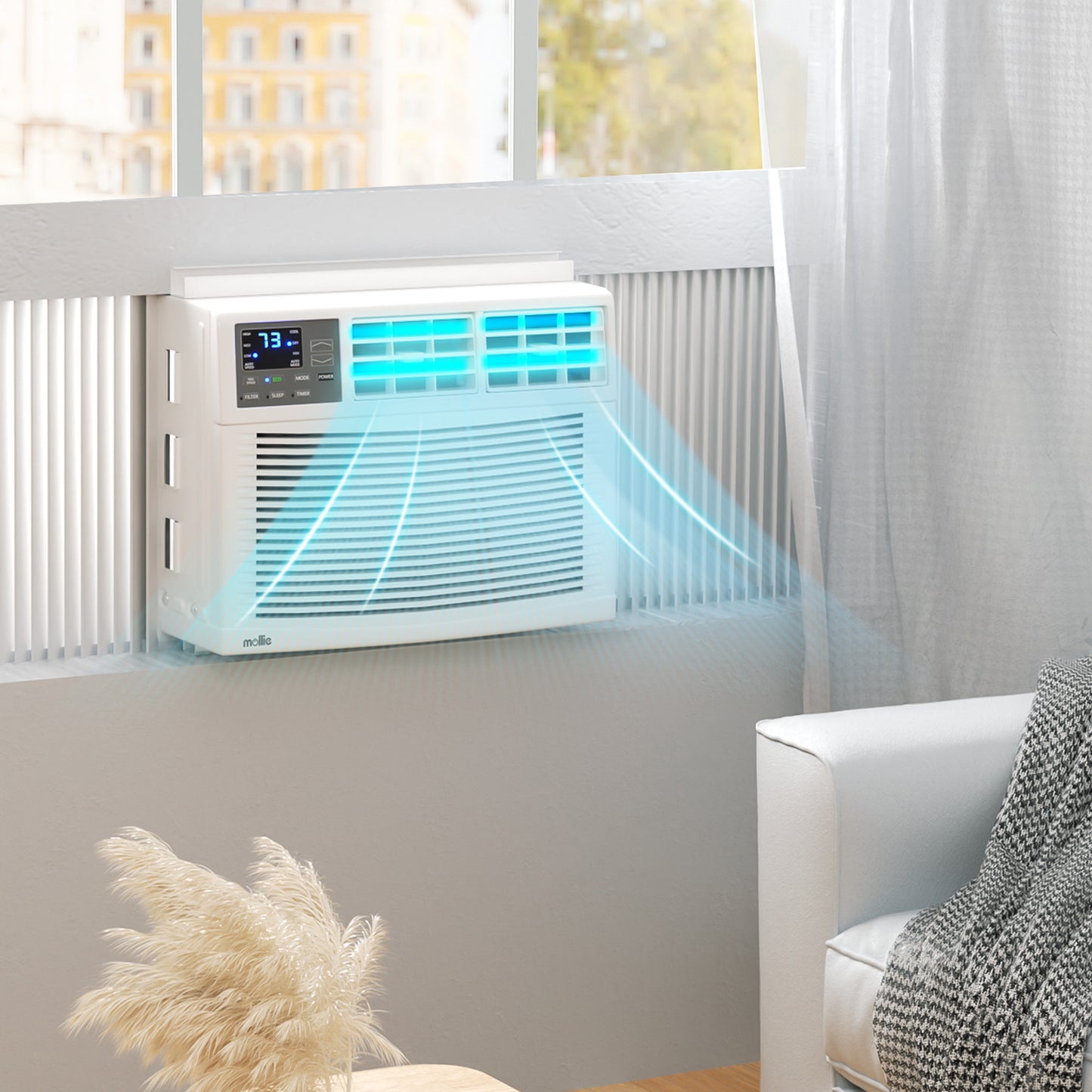 Electrical - Window Air Conditioner w/remote-8K