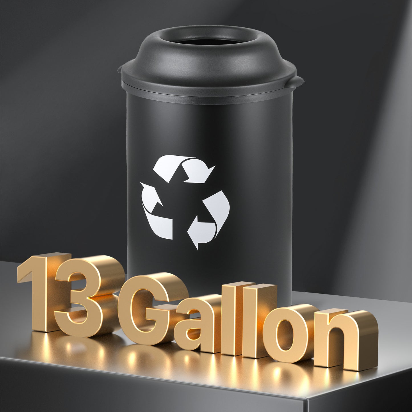 Dome Top Trash Bin - 50L