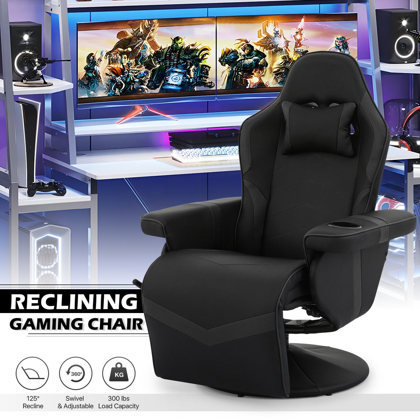 Reclinable Computer Chair #001