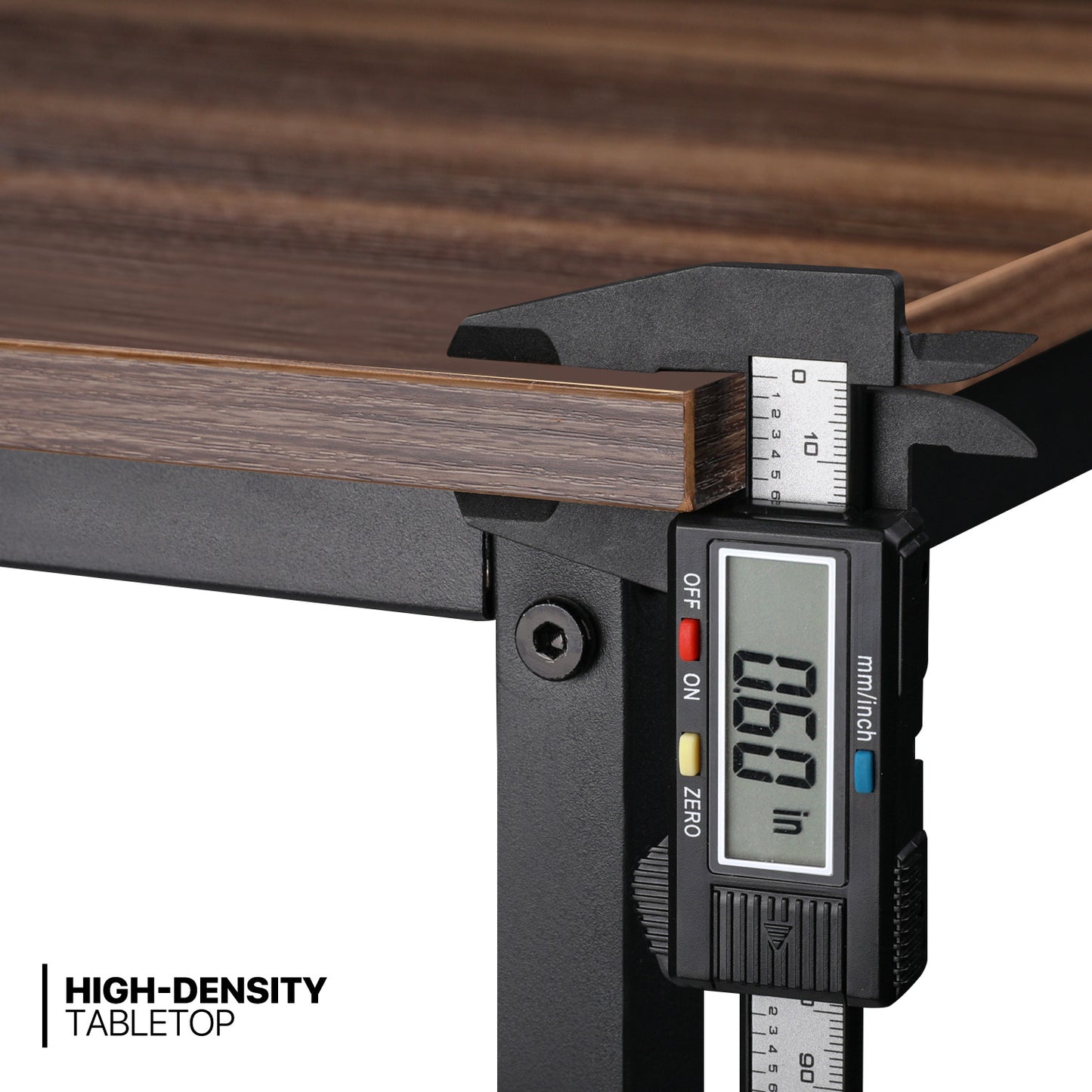 Walnut Wood Computer Desk (Various sizes) - with Storage Bag