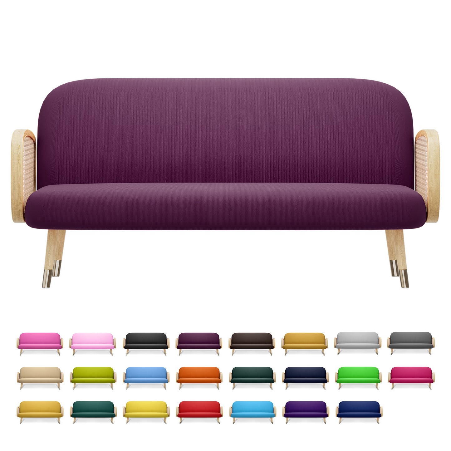 Futon Cover - Polyester - Queen Size 60"x80"x2"