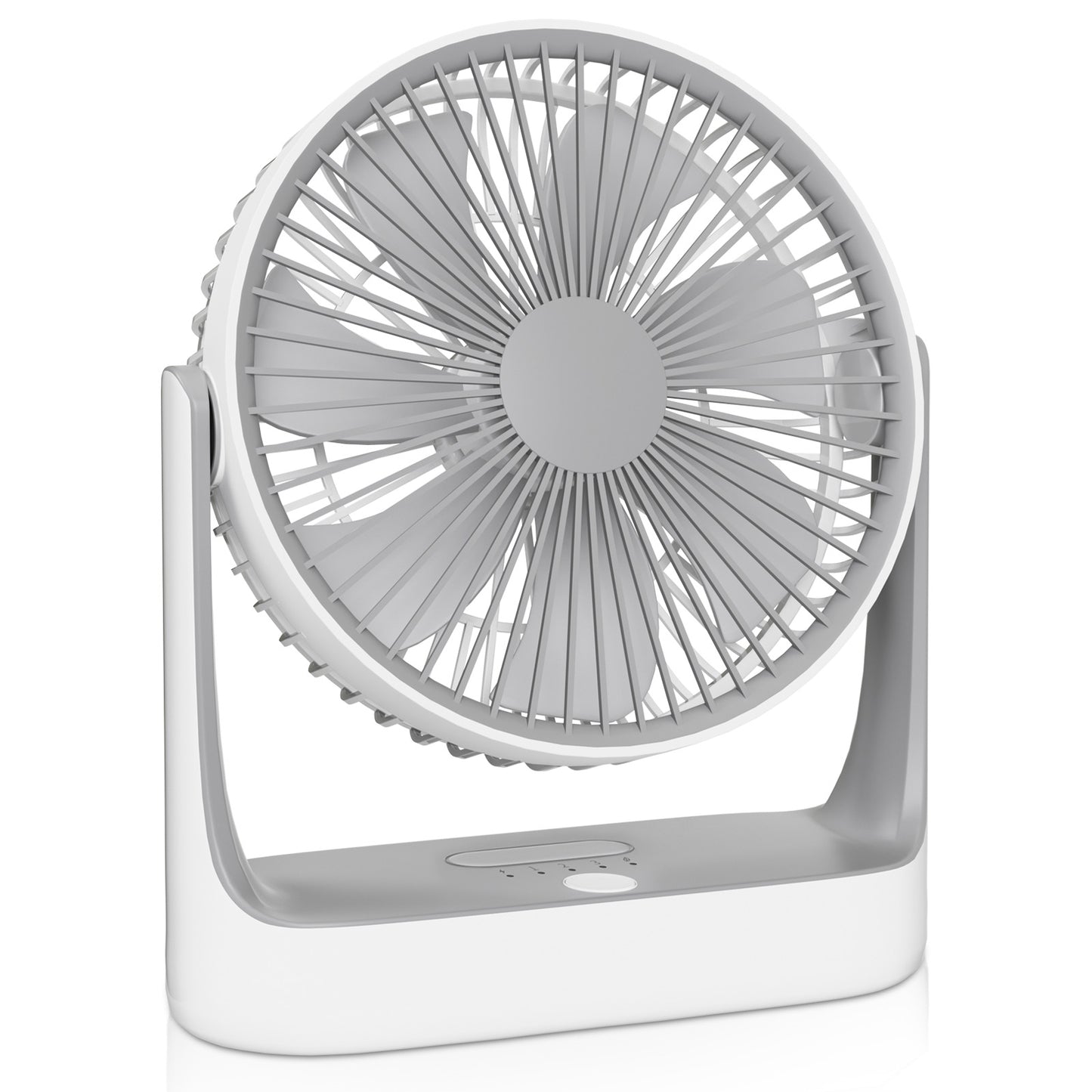 6" USB Desk Fan - 180¡ã Tilt - w/Hanging Hook