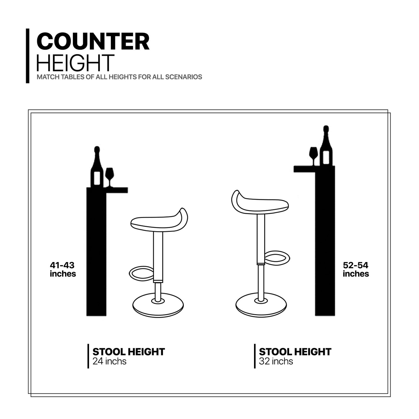 2 Piece Adjustable Height Bar Stool Swivel Dinning Chair Velvet Curved Seat