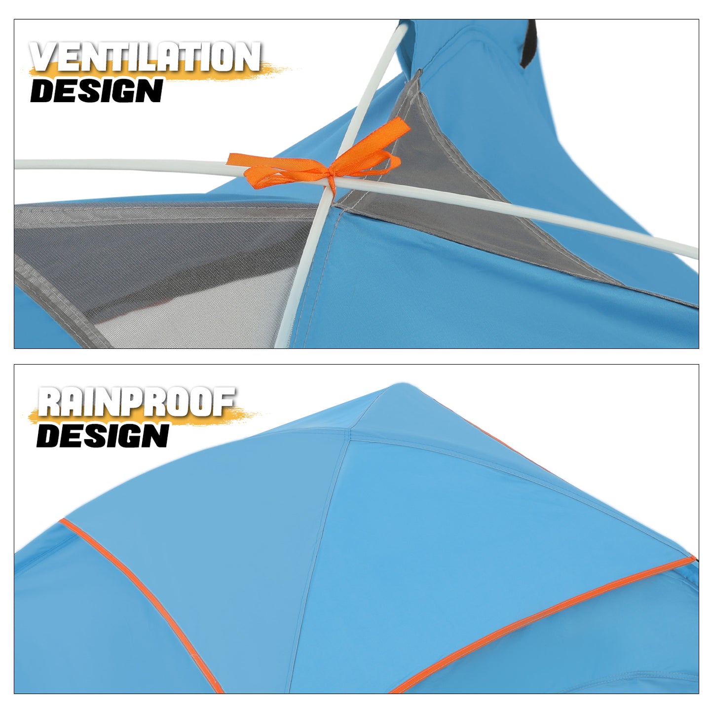 Double Layers Dome Tent, 2 Person