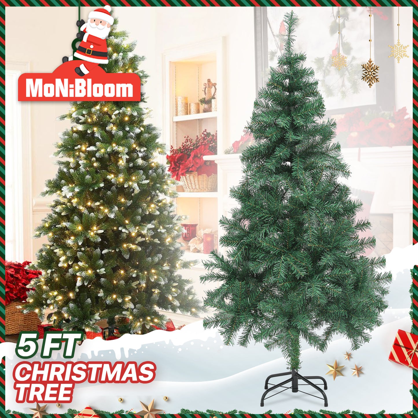 Artificial Christmas Tree - 4 Size