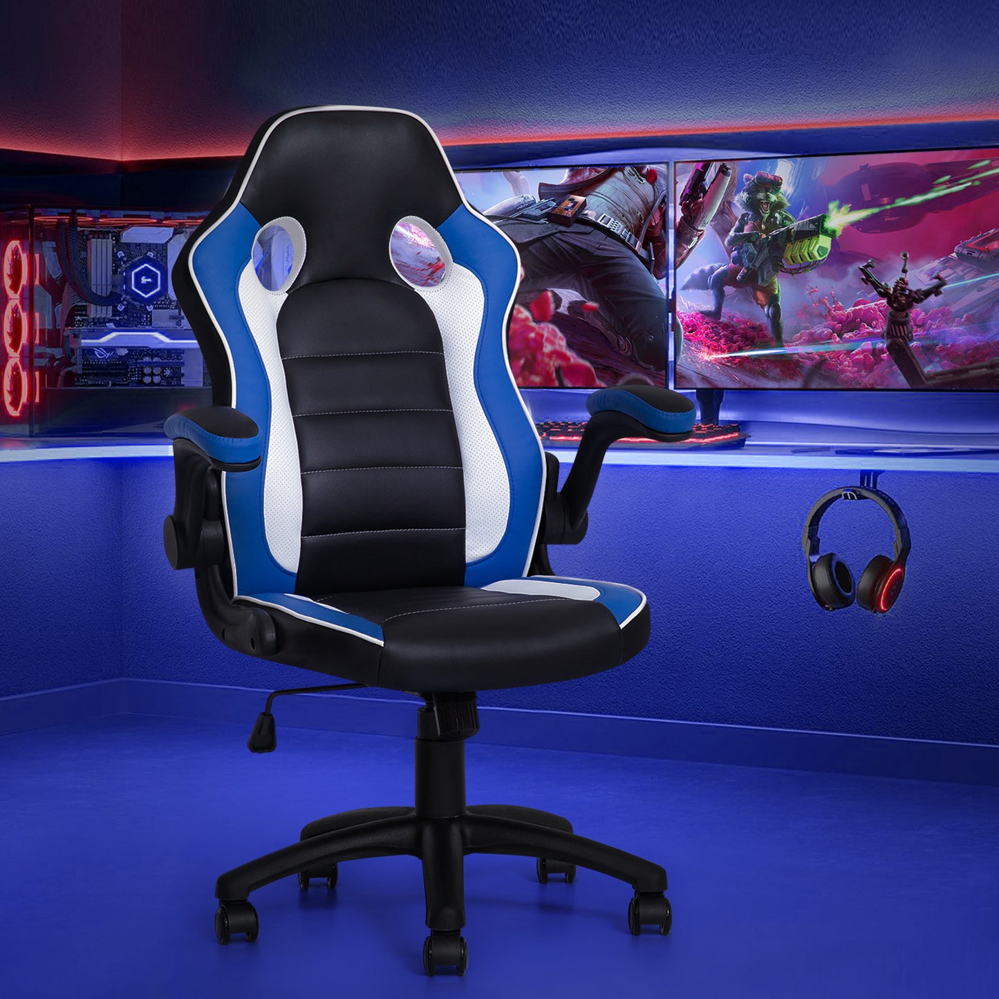 Two-Tone Racing Game Chair