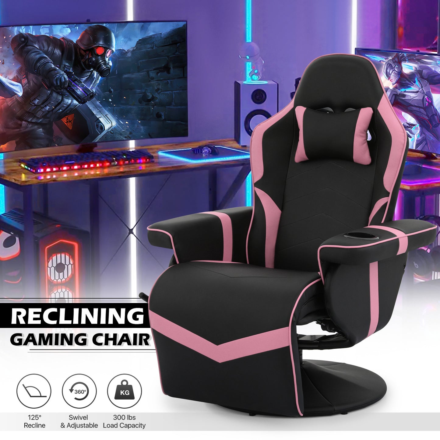 Reclinable Computer Chair #001