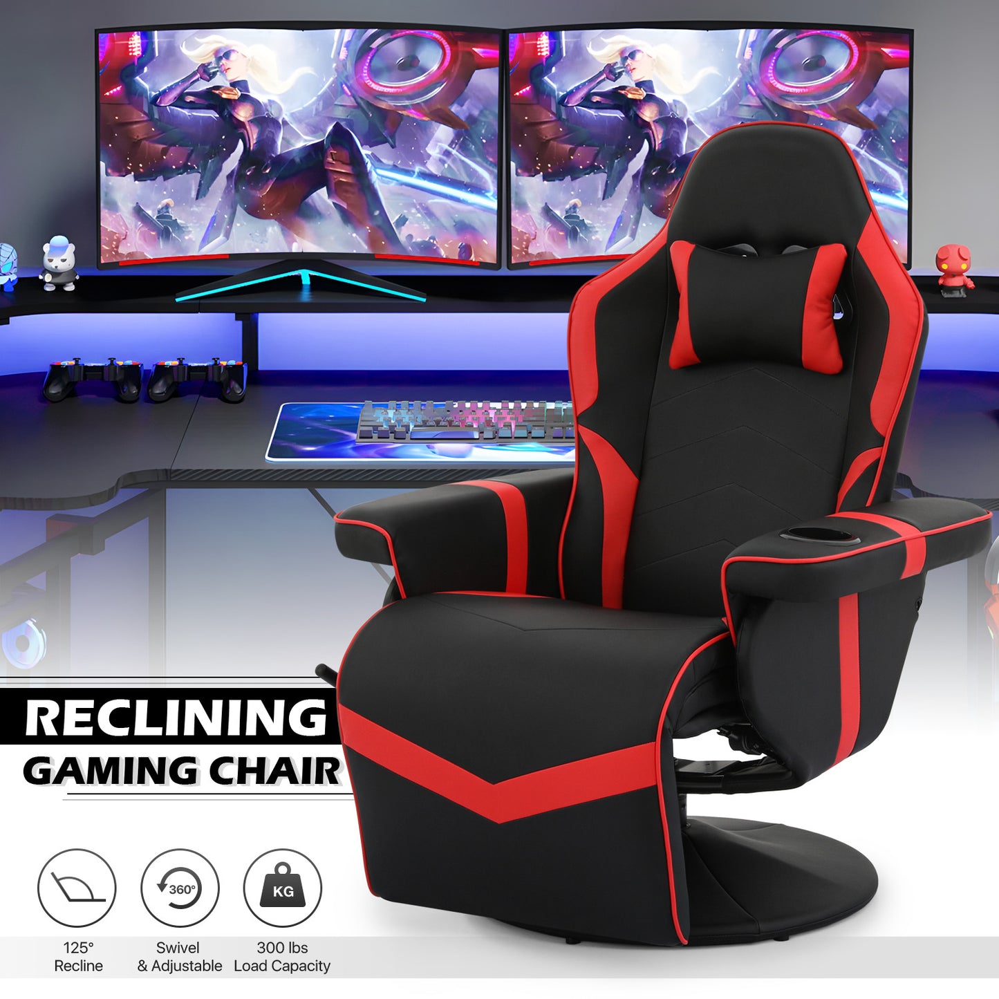 Reclinable Computer Chair #001