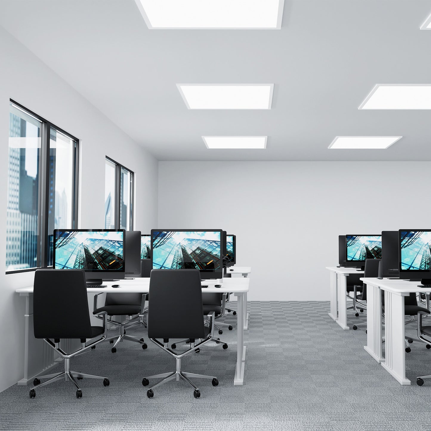 2x2 FT LED Flat Panel Light, 2 / 4 /6 Pack
