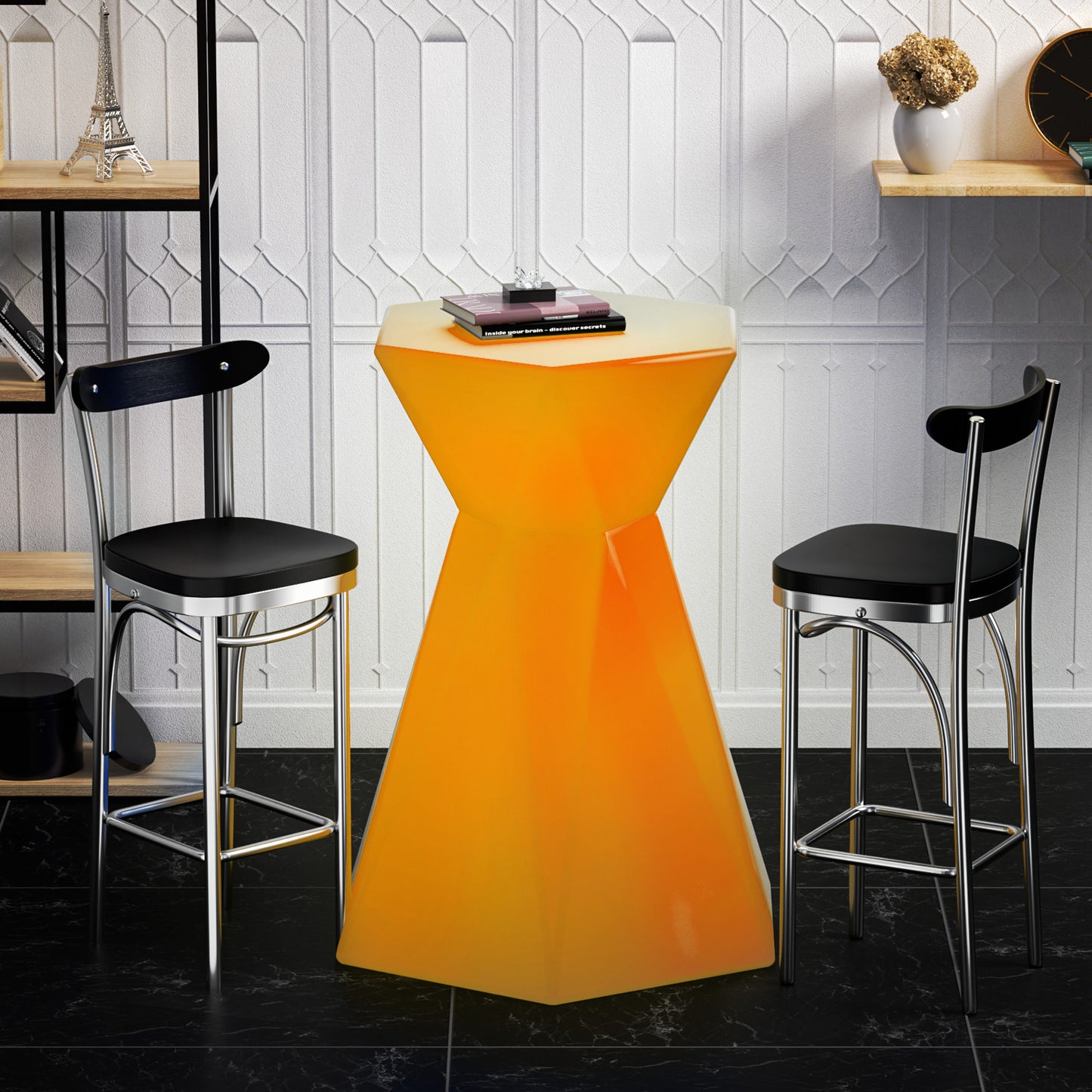 LED - Table - Diamond Shape - 16 Colors Remote Control