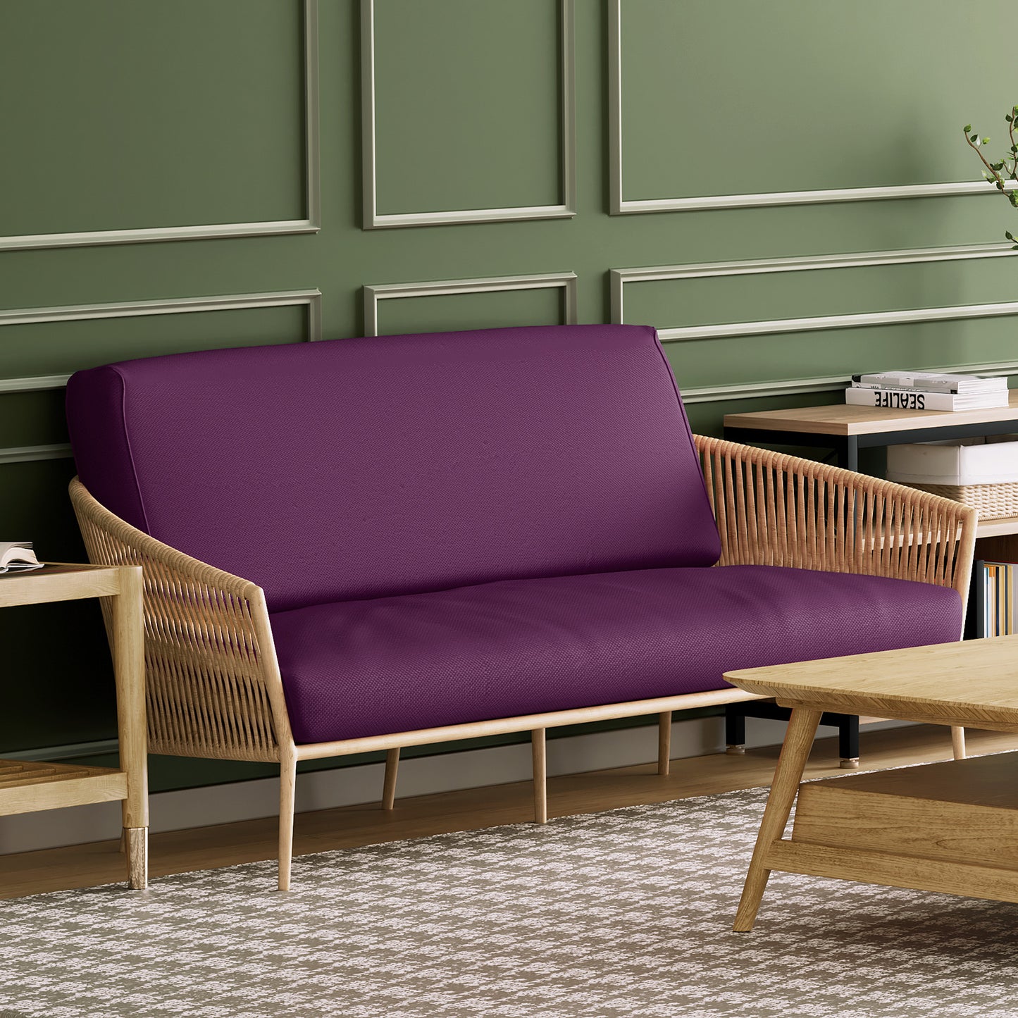 Futon Cover - Polyester - Twin Size 39"x75"x2"