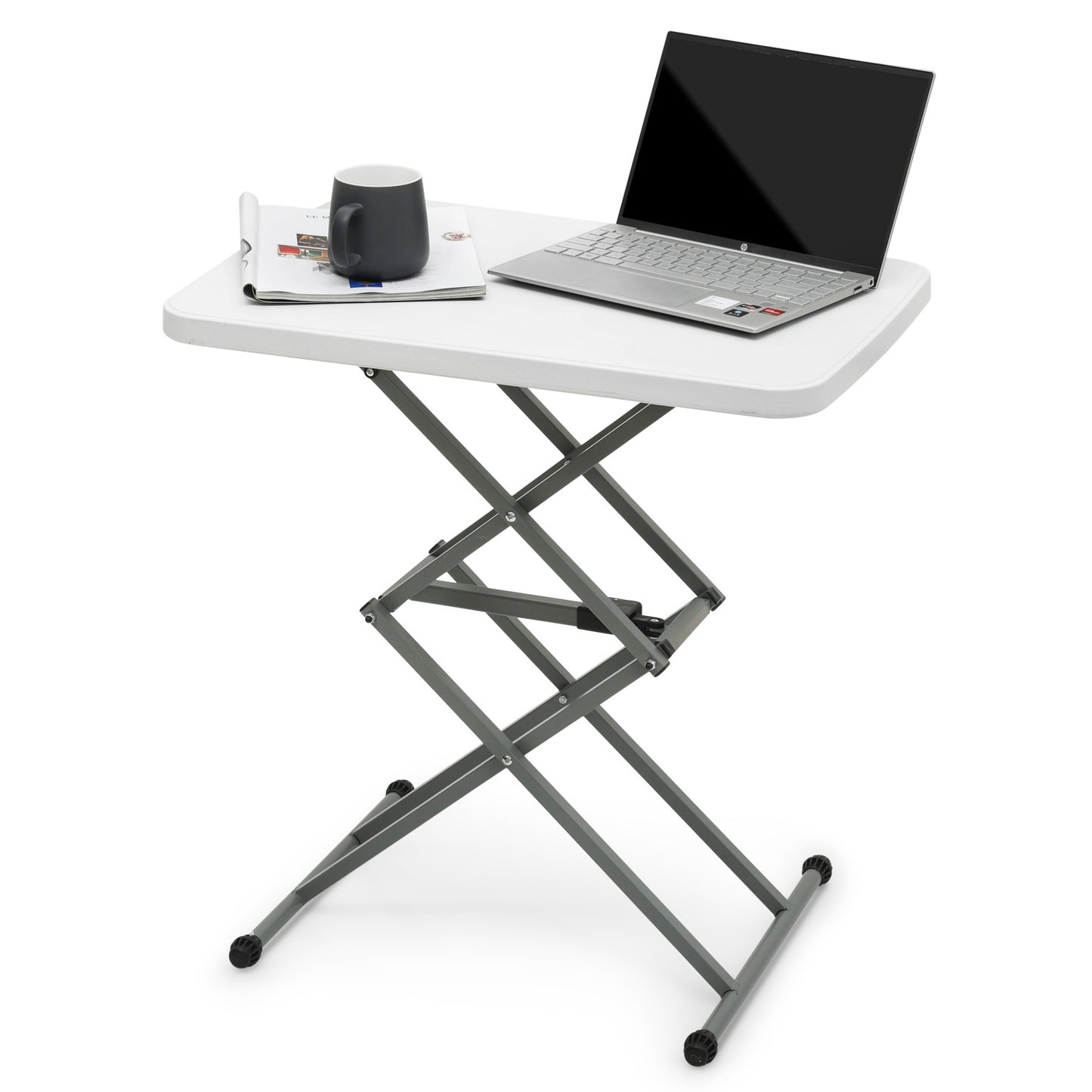 Double Cross TV Tray 26"x17.5"x26.5" - 4 Motions Adjustable