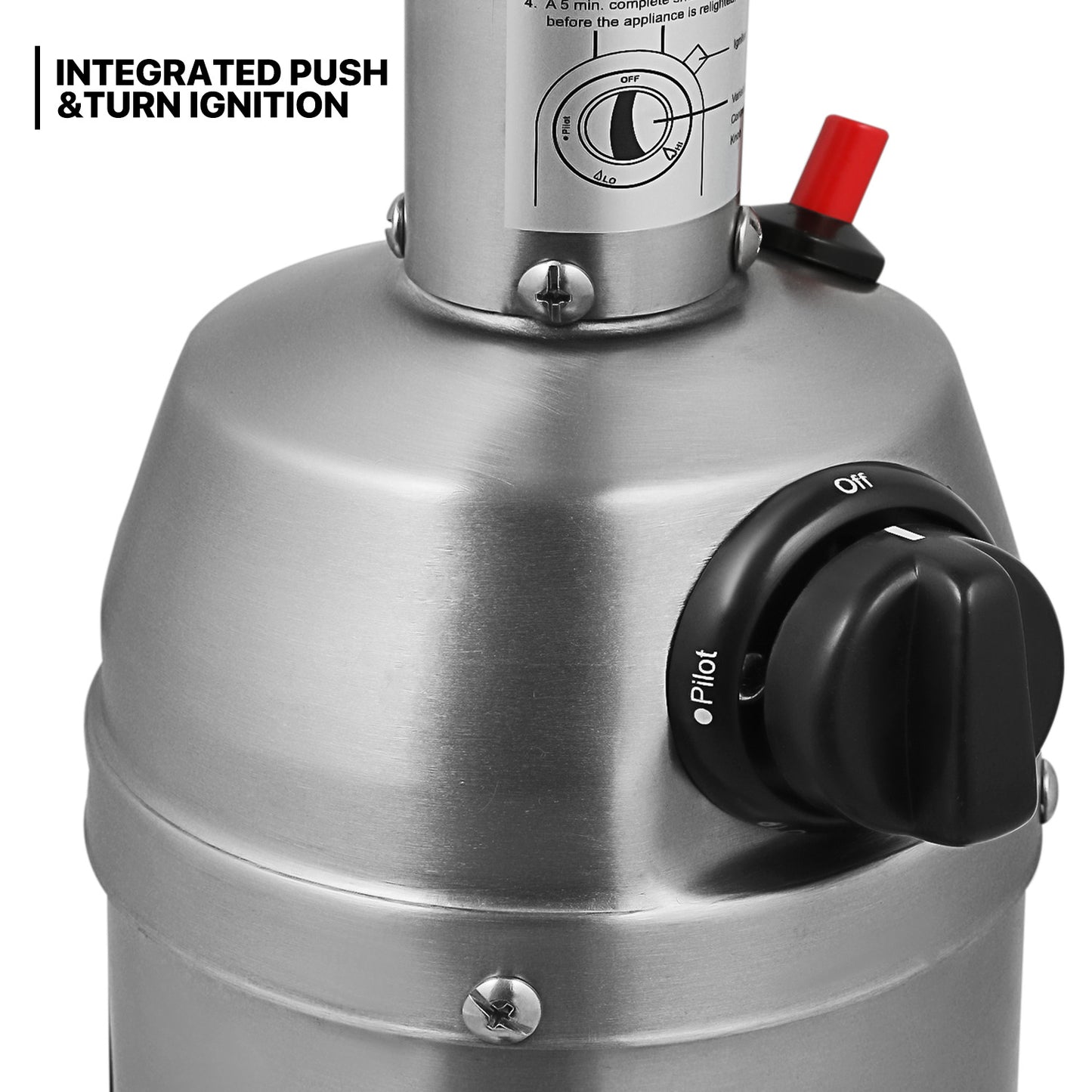 Portable Patio Heater - Steel