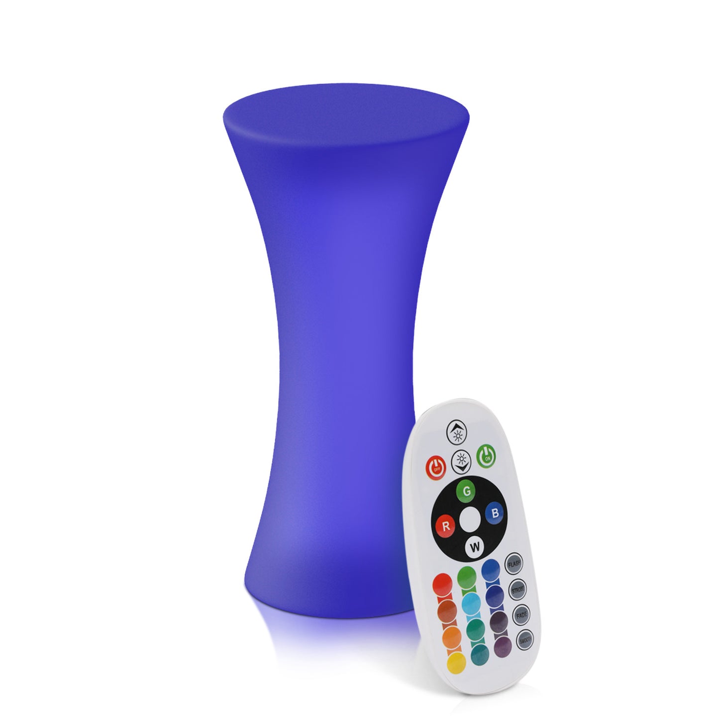 LED - Table - Round Standing - 16 Colors Remote Control