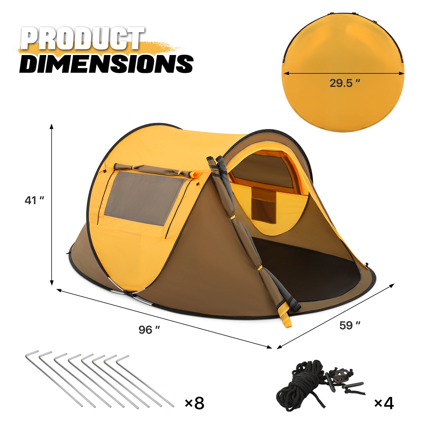 Pop Up Tent, 2 Person
