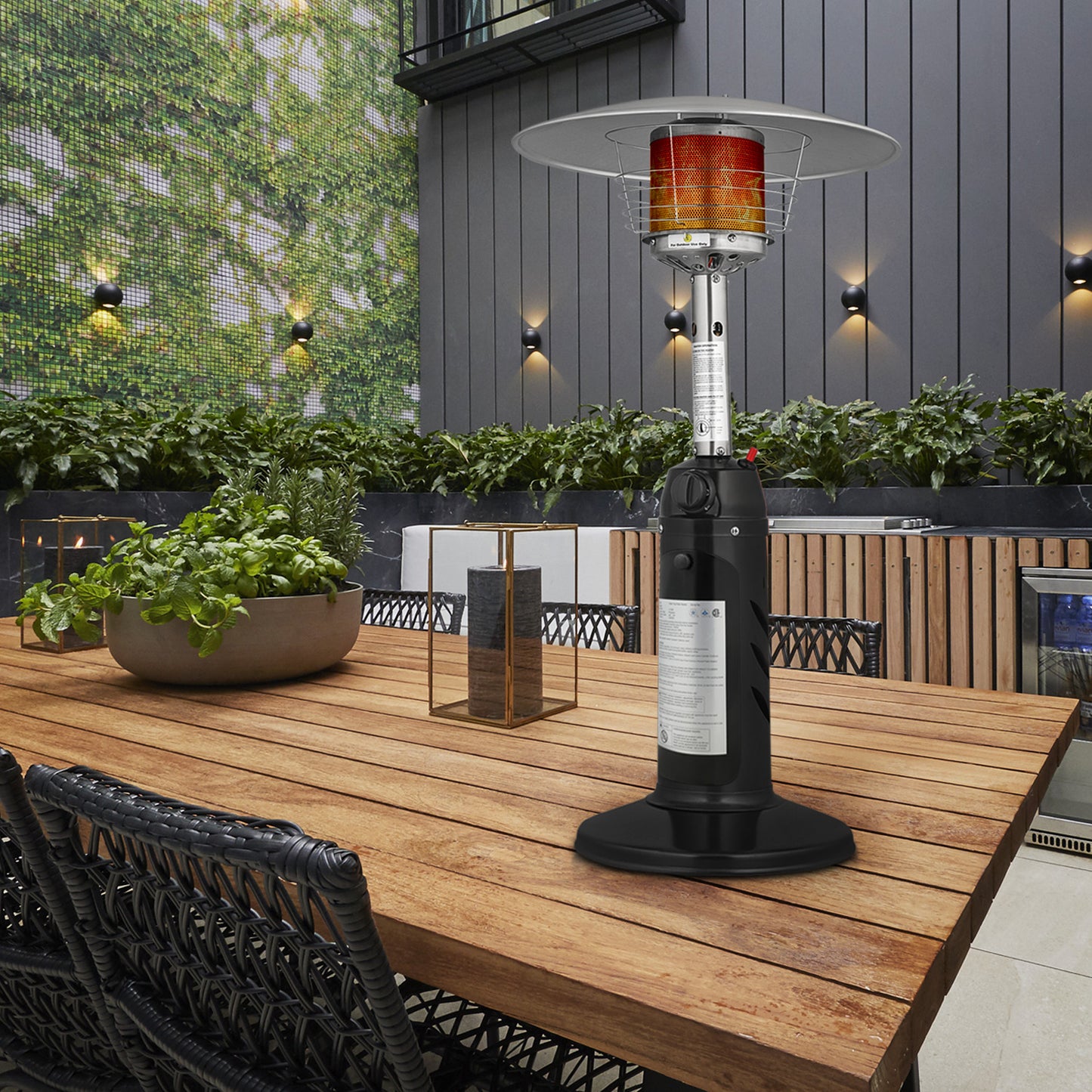 Portable Patio Heater - Black