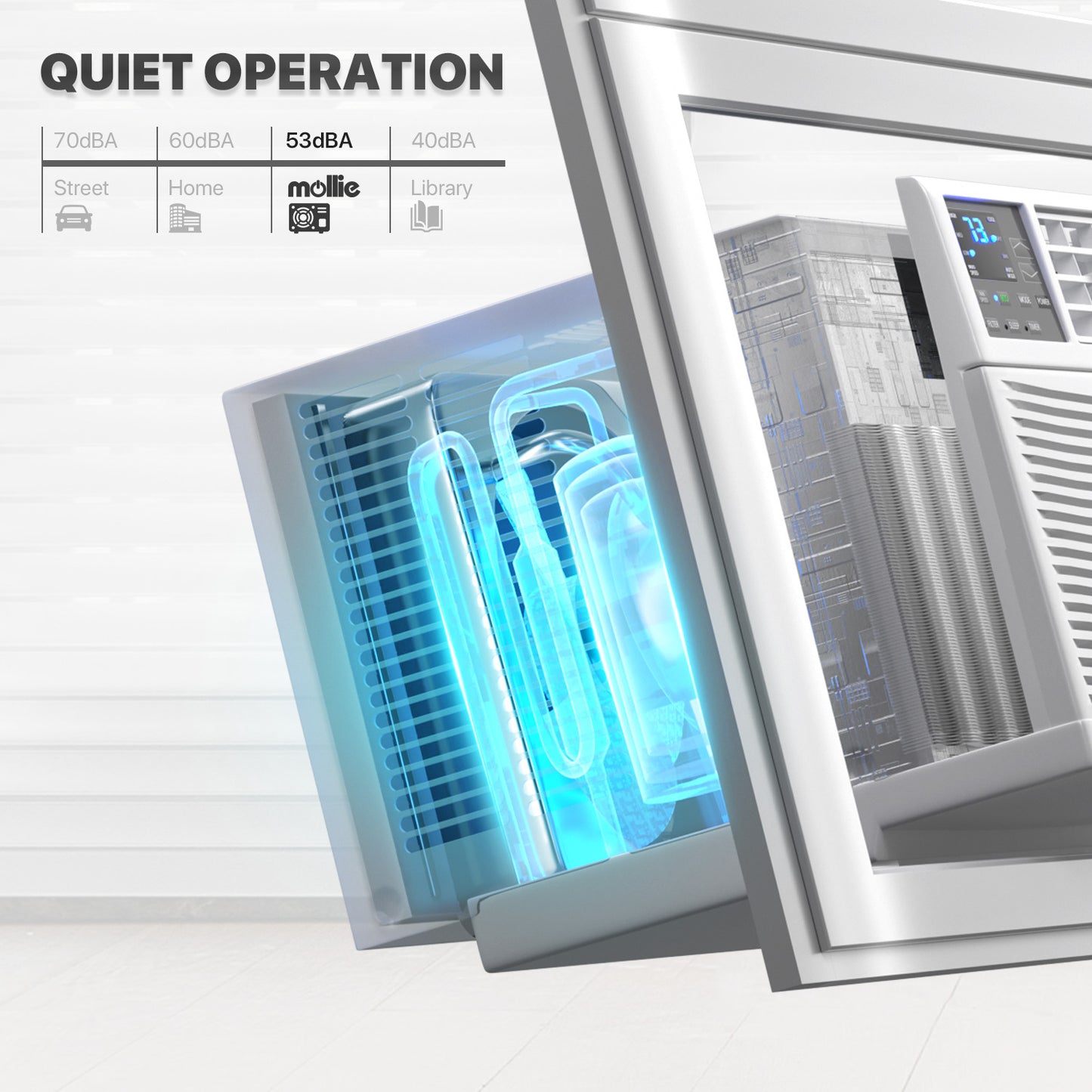 Electrical - Window Air Conditioner w/remote-8K