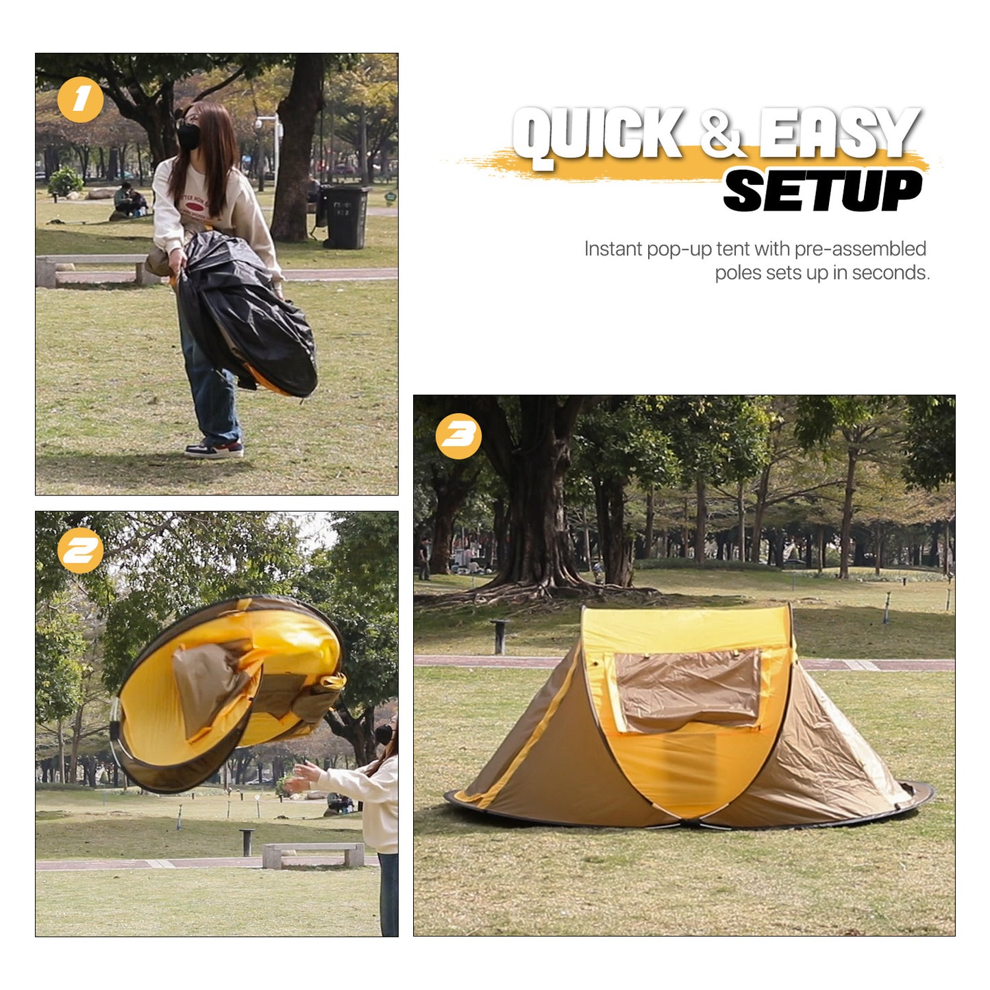 Pop Up Tent, 2 Person