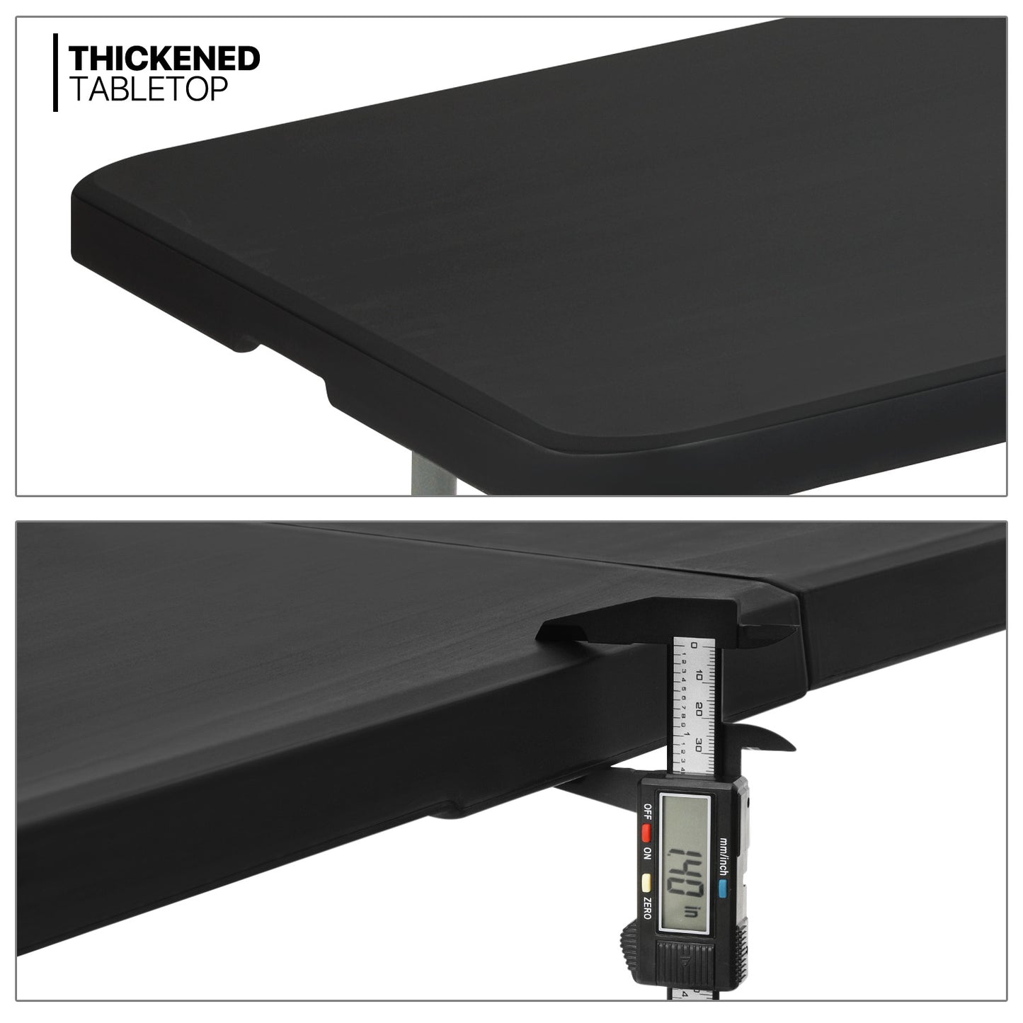 Rectangular 72" Foldable Table