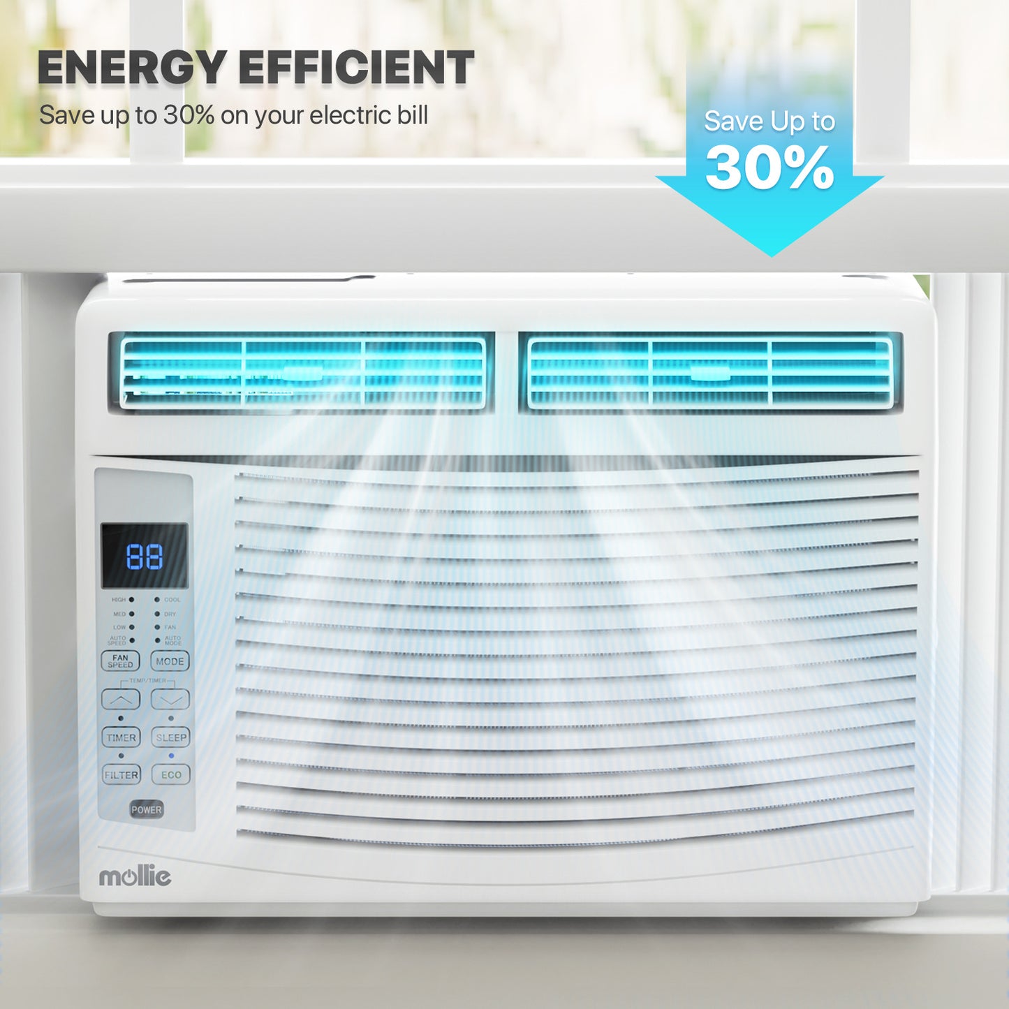 Electrical - Window Air Conditioner w/remote-6K