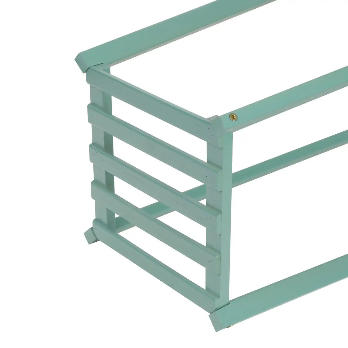 13" Green Bamboo Plant Stand