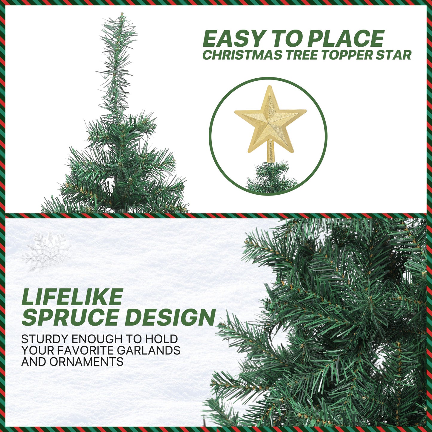 Artificial Christmas Tree - 4 Size