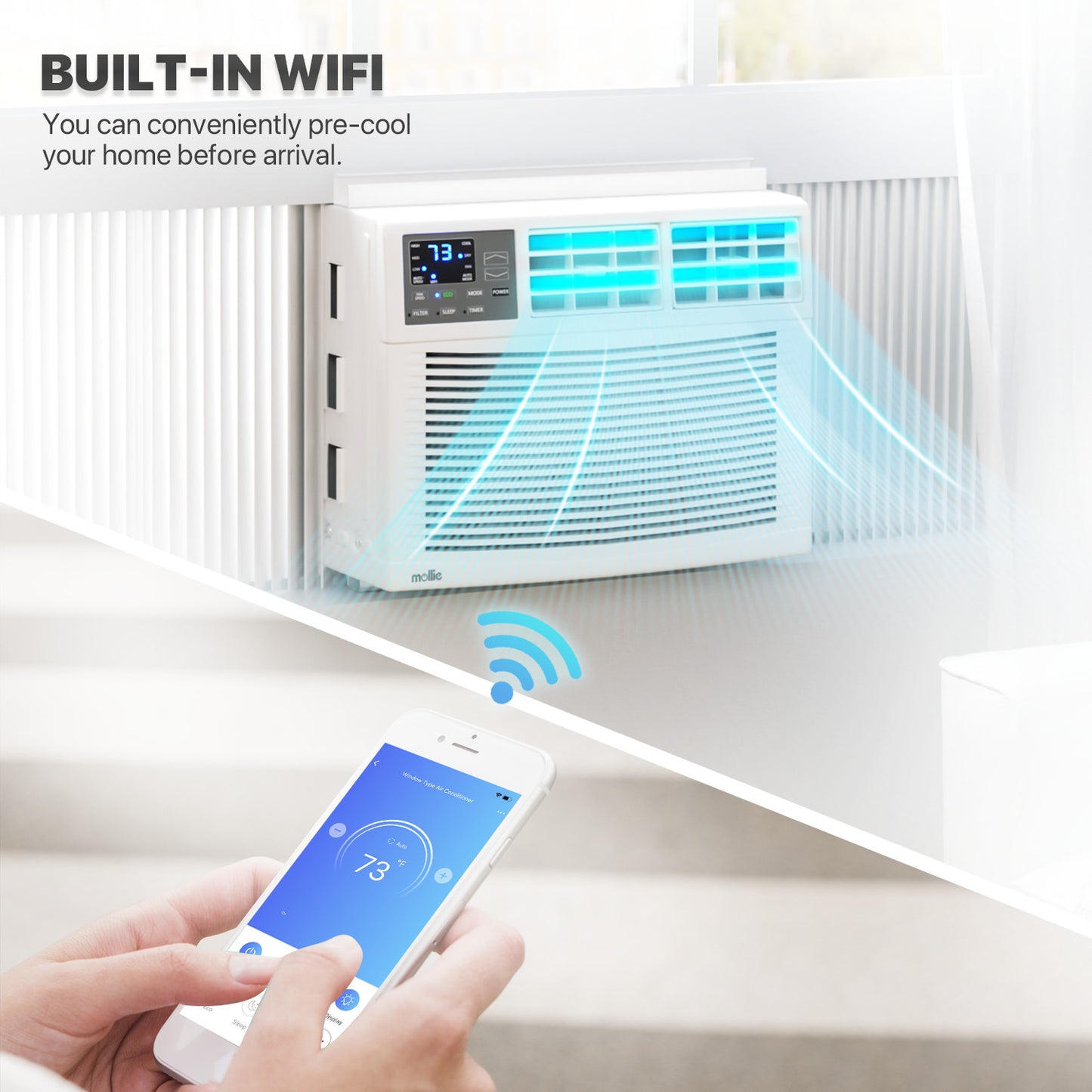 Electrical - Window Air Conditioner w/remote + Wifi App-12K