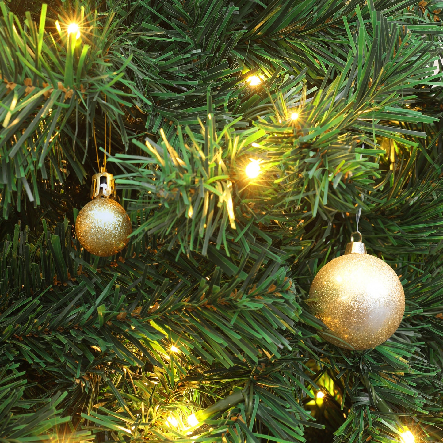 Pre-Lit Artificial Christmas Tree - 4 Size