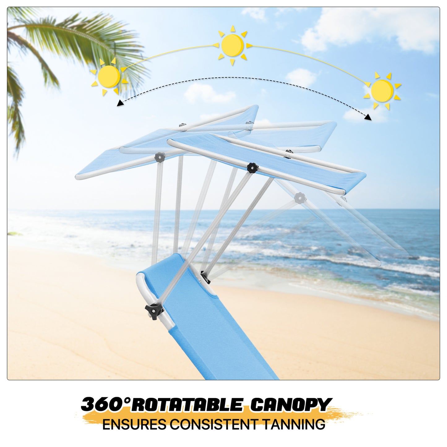 Outdoor Camping Chairs - Steel Tube - Oxford Fabric