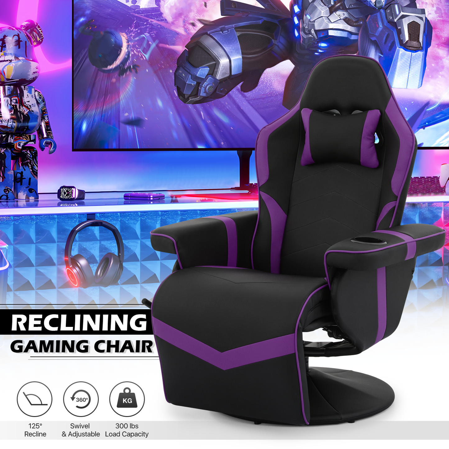 Reclinable Computer Chair #001