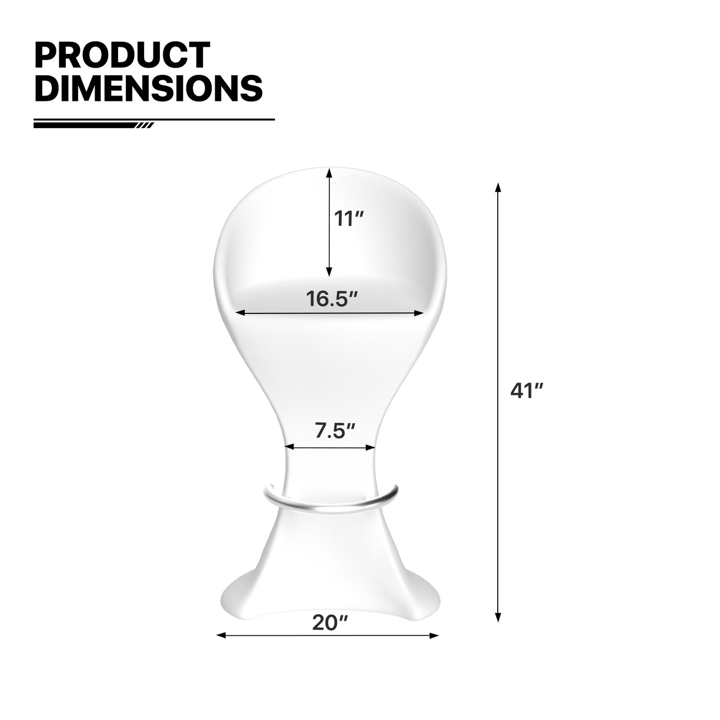 LED - Stool - with Footrest - 16 Colors Remote Control