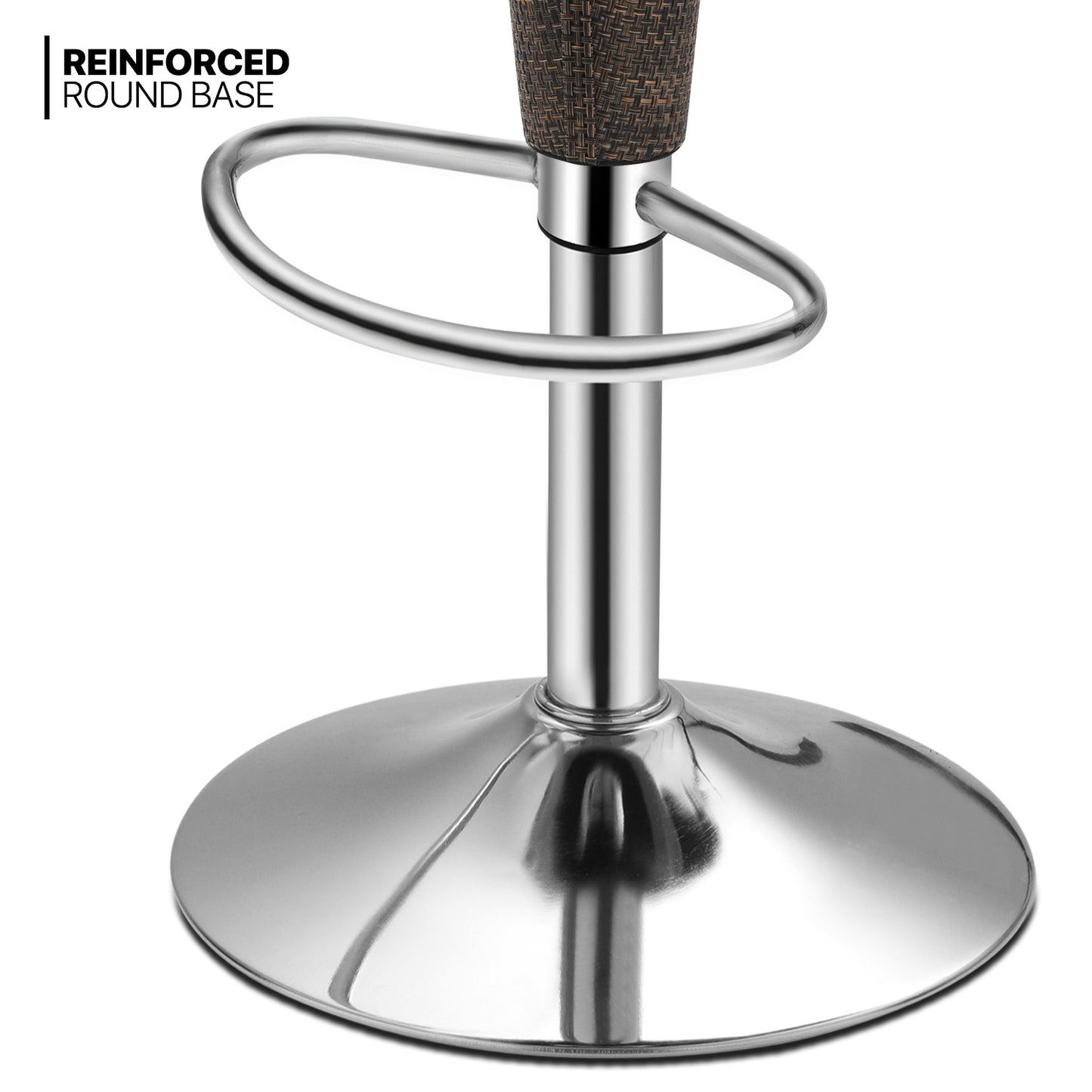 Oval Bar Stool 2 Pcs