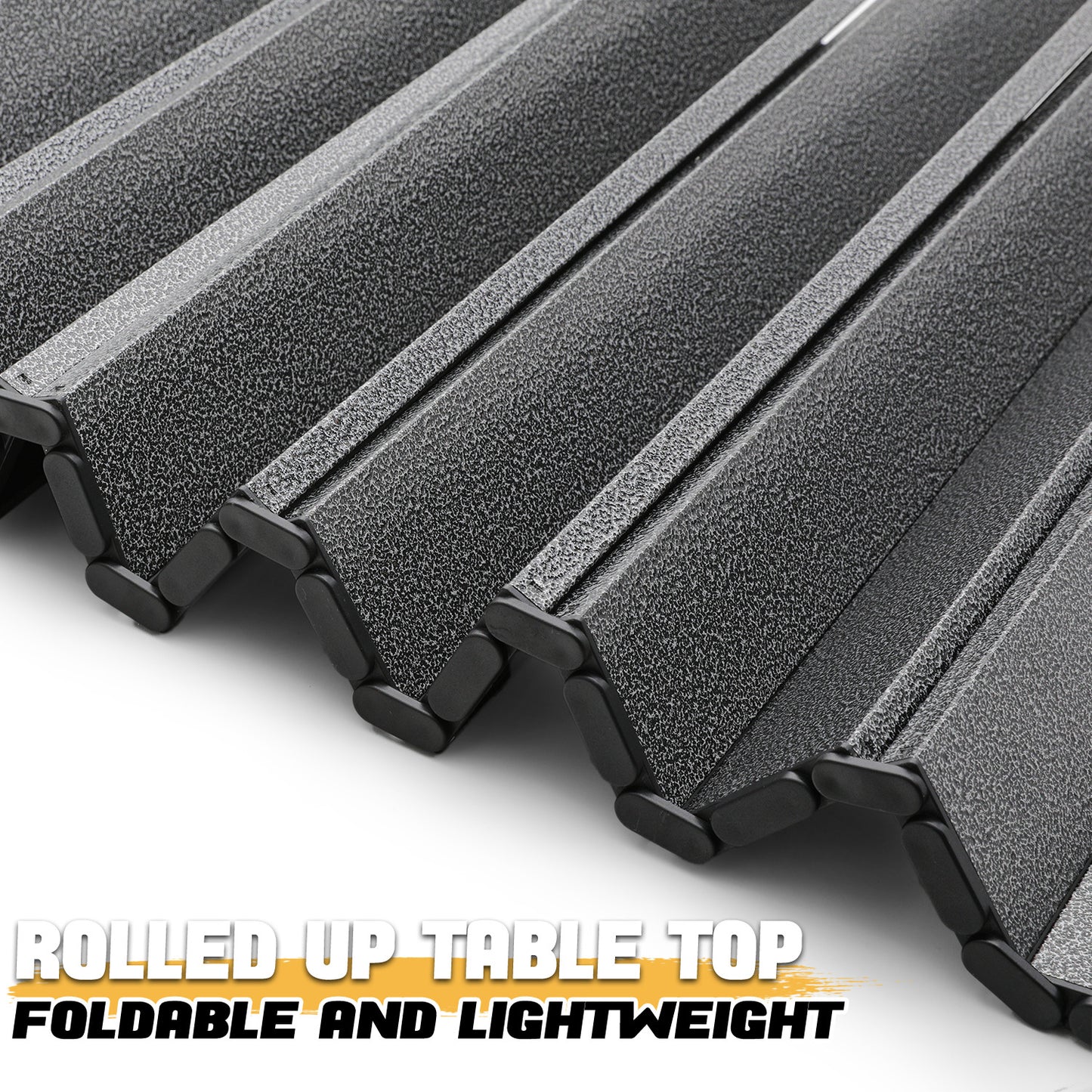 Camping Wagon Cart with Folding Table - 85L Capacity