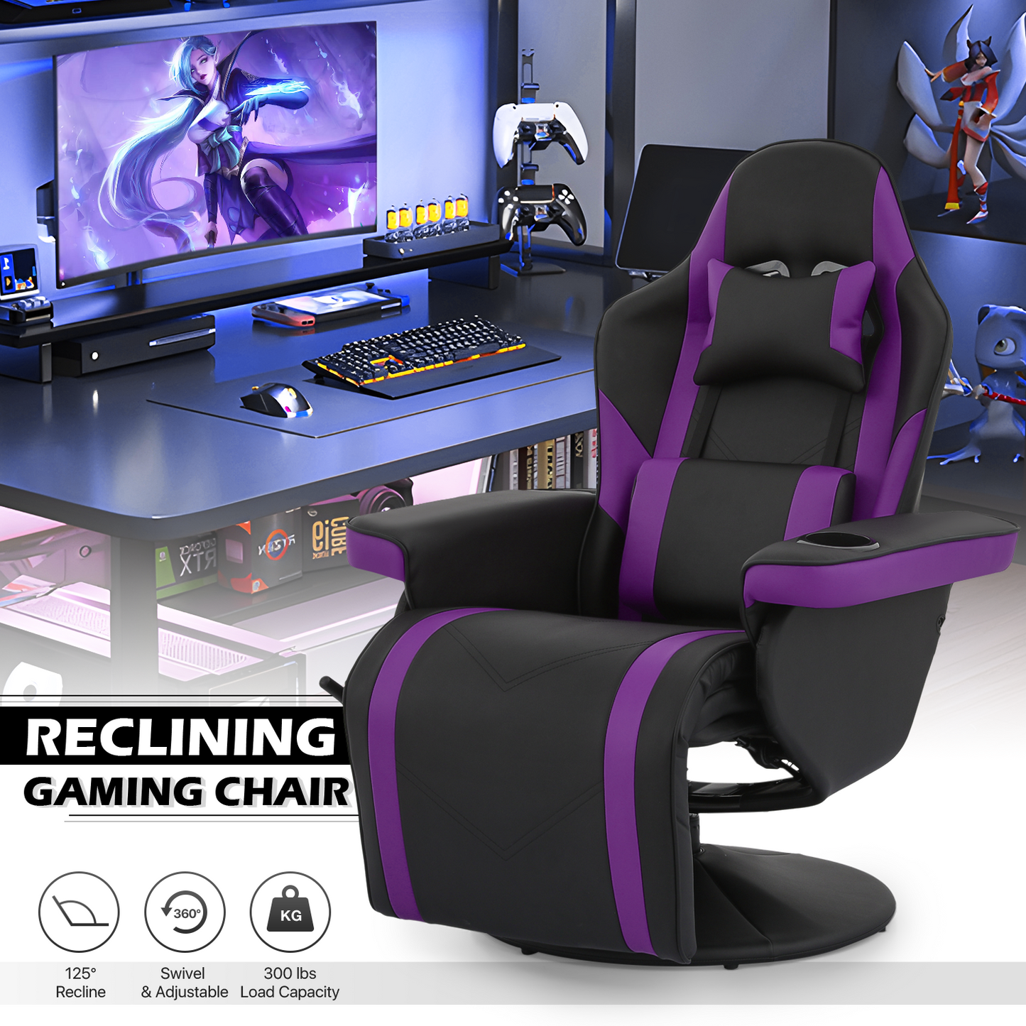 Reclinable Computer Chair #003
