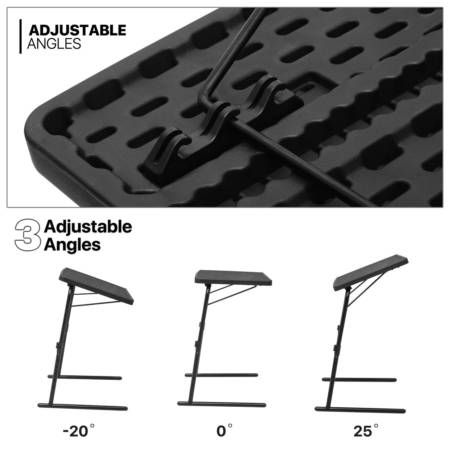 Tilting TV Tray - 6 Adjustable Height