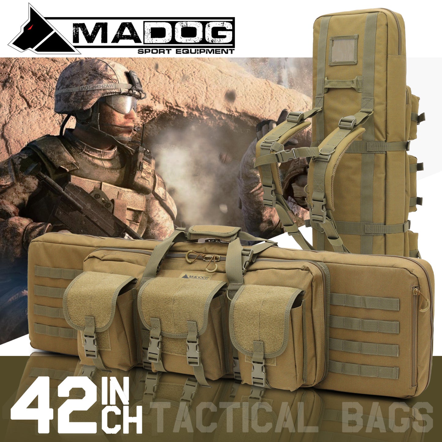 Tactical Gun Bag - 42'' Length