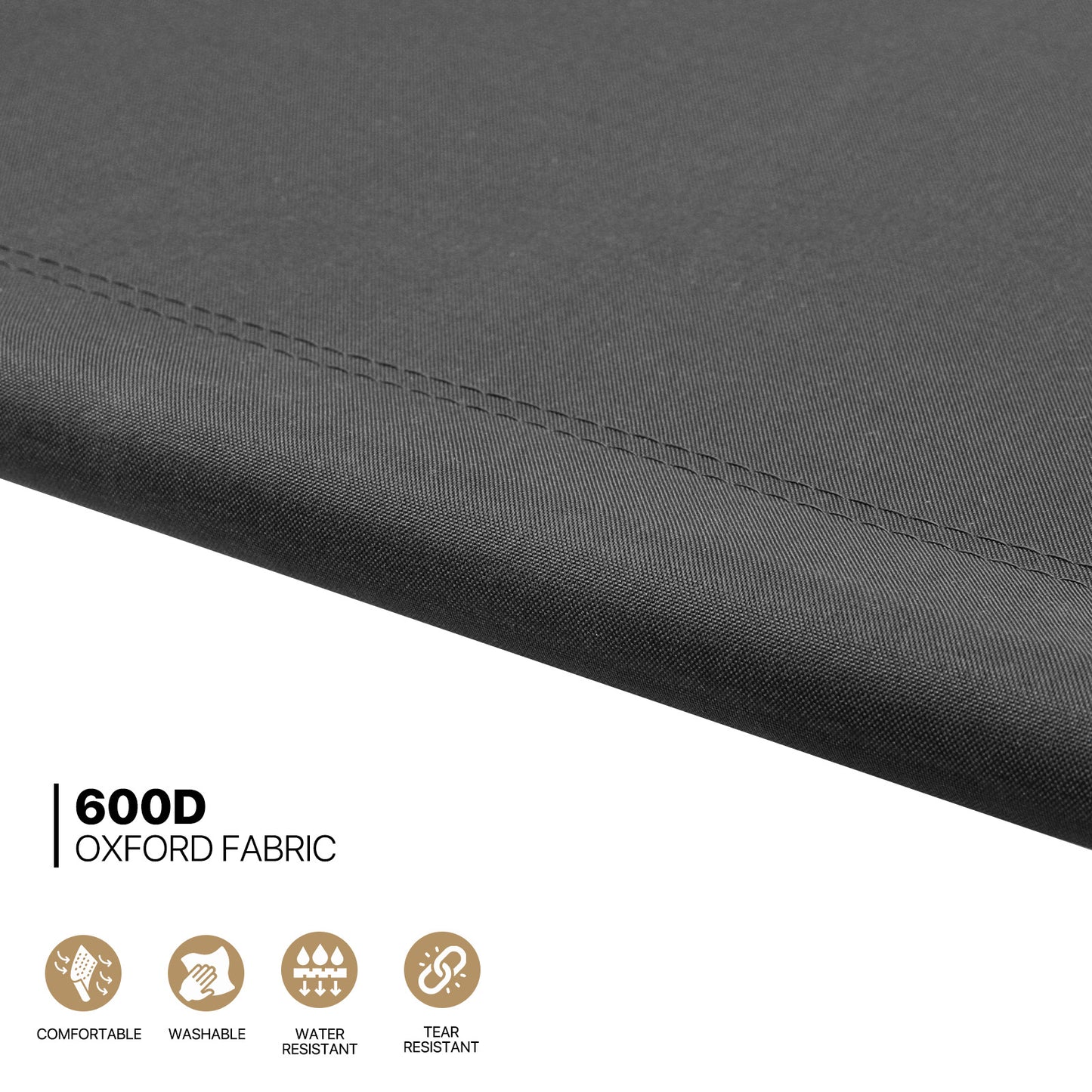 Folding Cot Portable Reclining Military Bed w/Carry Bag
