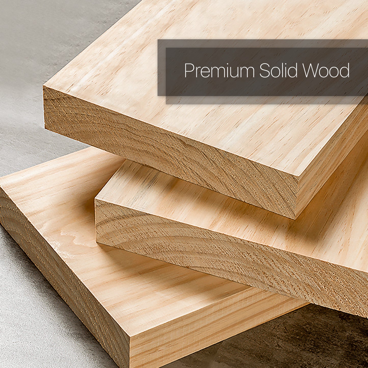 Wooden Display Storage Organizer - 5 Tier - Natural
