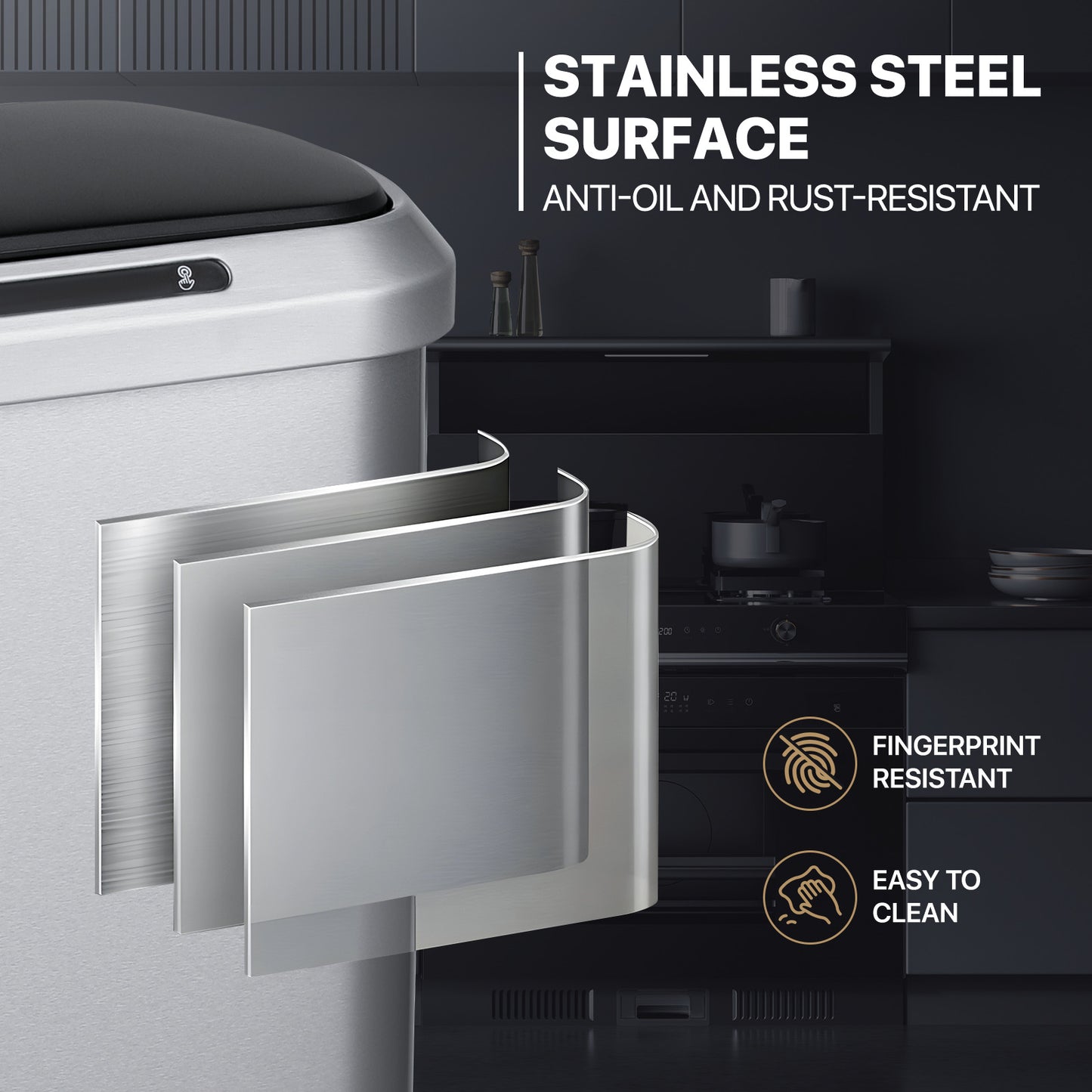 Motion Sensor Trash Can - 50L