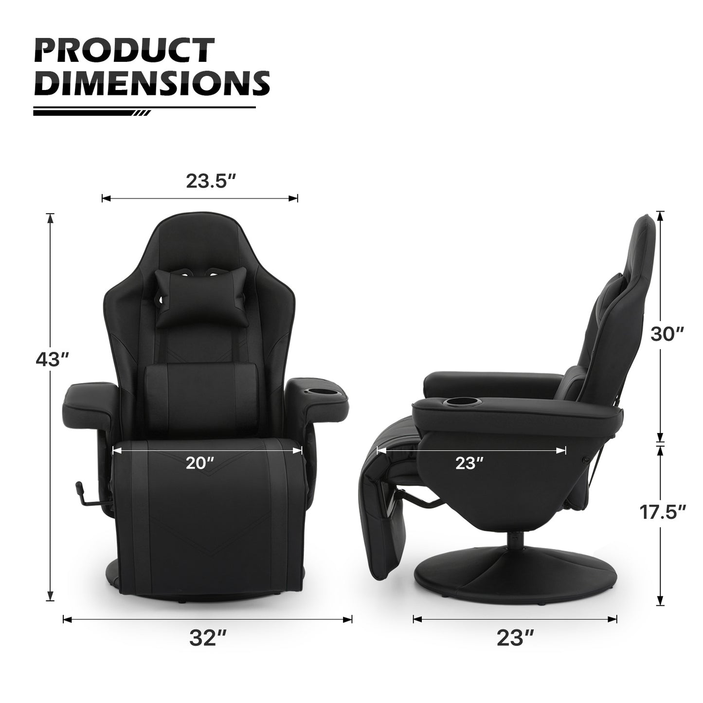 Reclinable Computer Chair #003