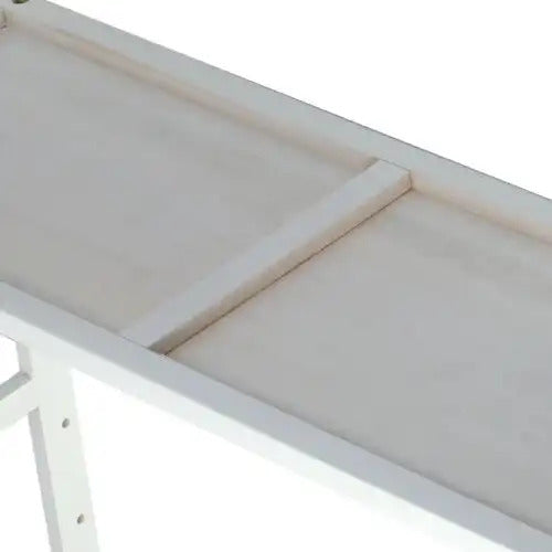 3 Tiers Bookshelf - White