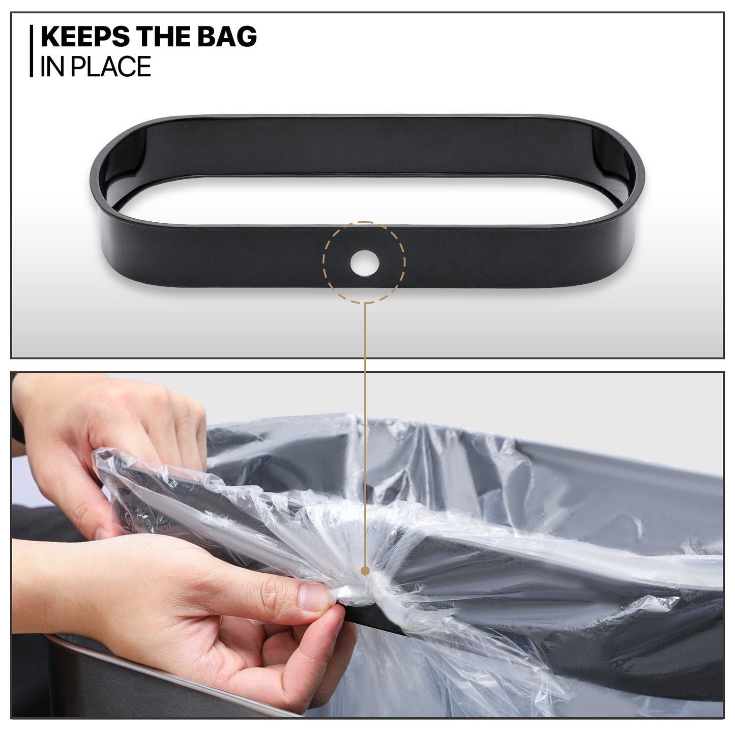 Motion Sensor Trash Can - 50L