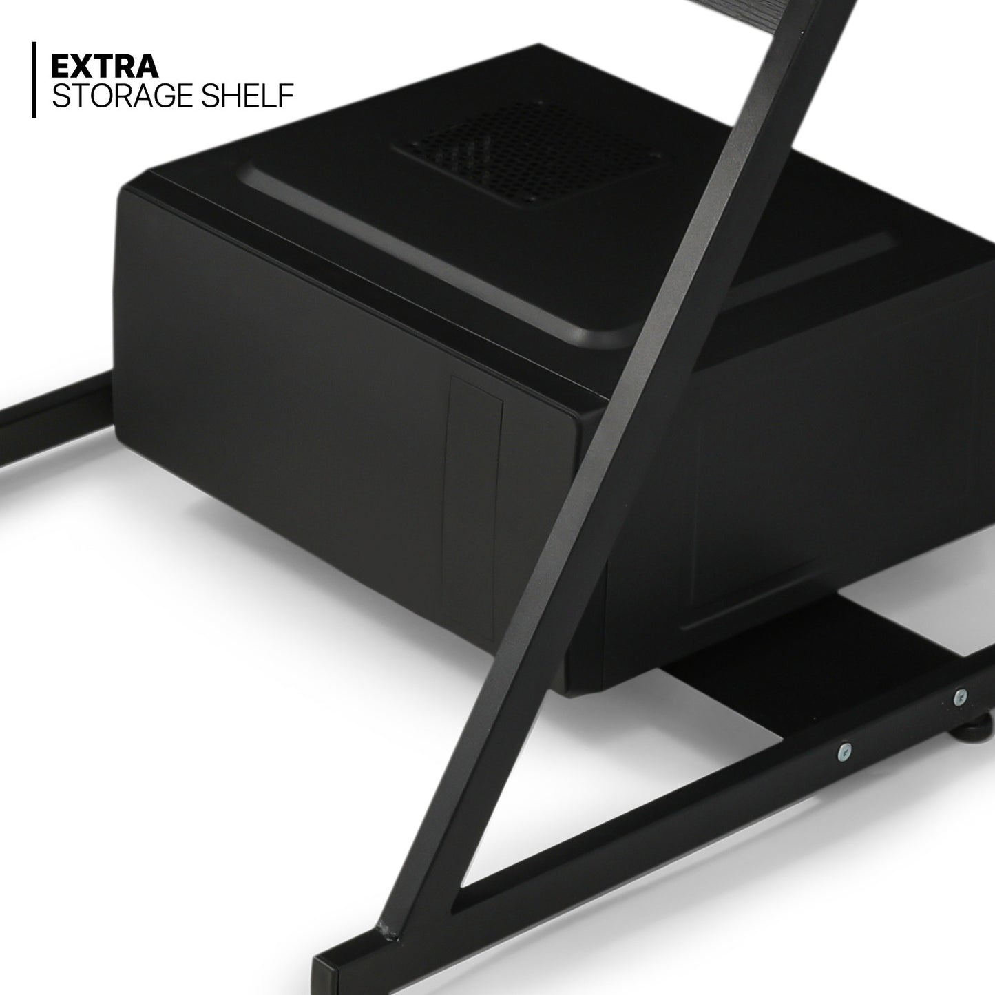 Computer Desk 31.5"x23"x32.5" - w/Monitor Shelf & CPU Stand