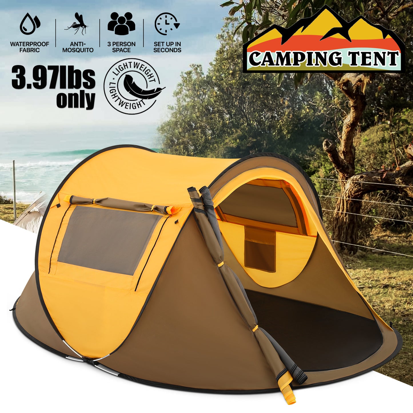Pop Up Tent, 2 Person