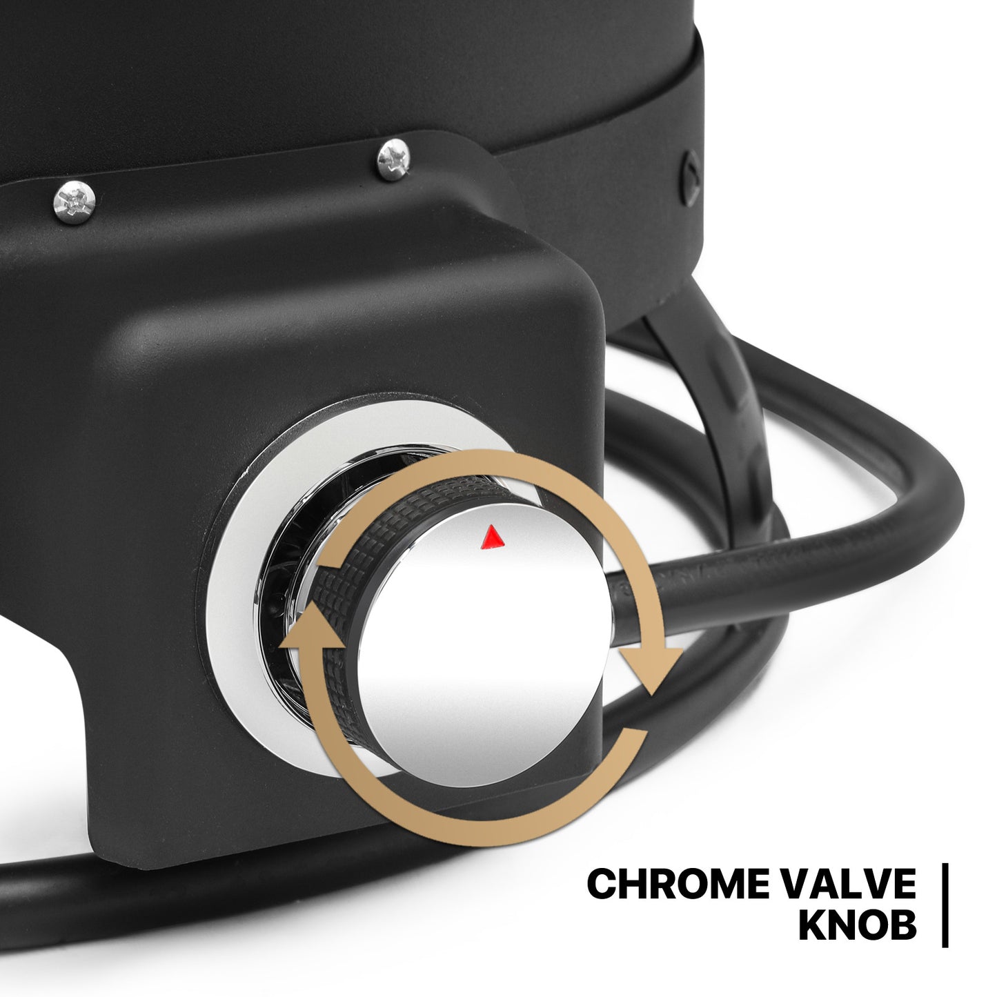 52,000 BTU Propane Fire Pit - with Cover, Lava Rocks