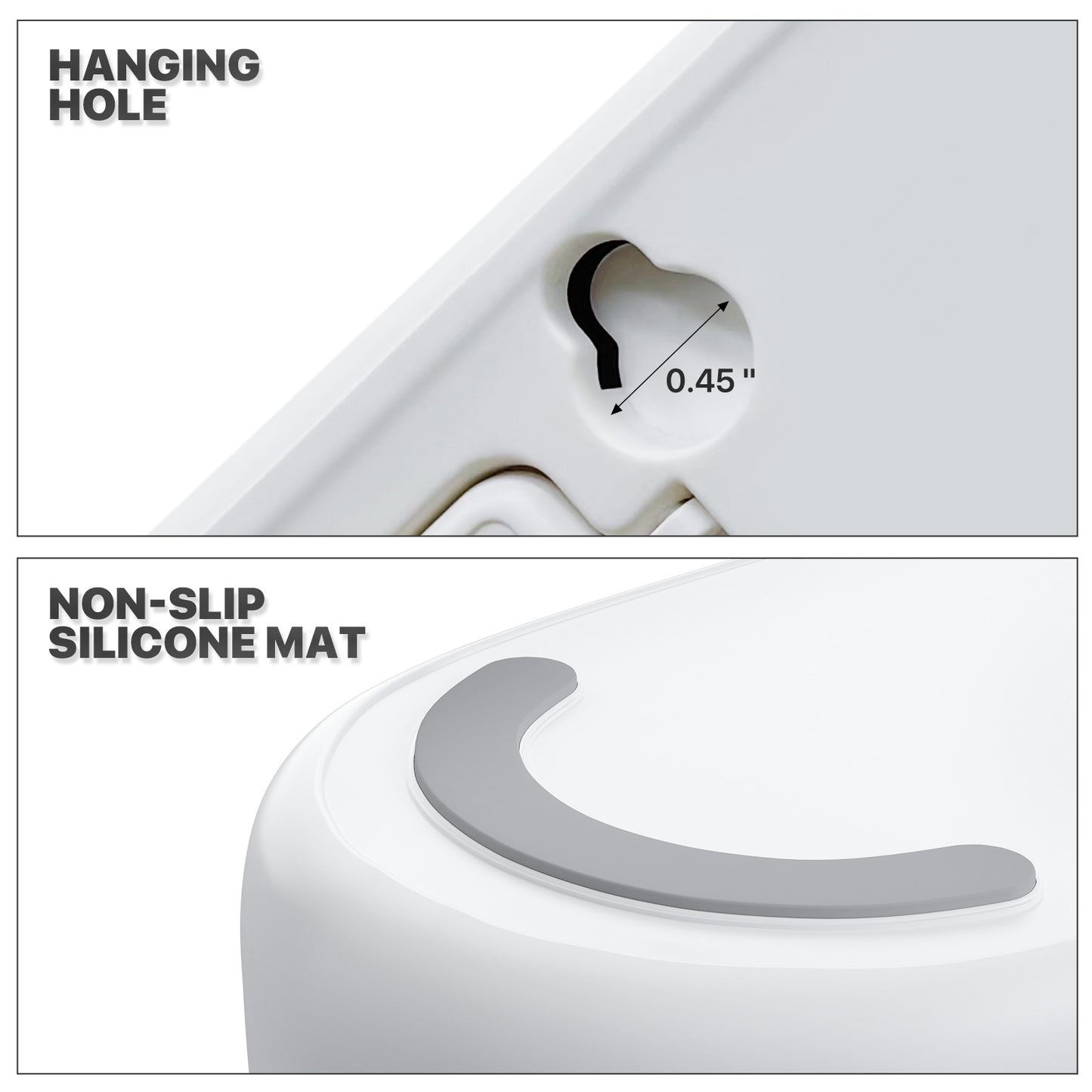 6" USB Desk Fan - 180¡ã Tilt - w/Hanging Hook
