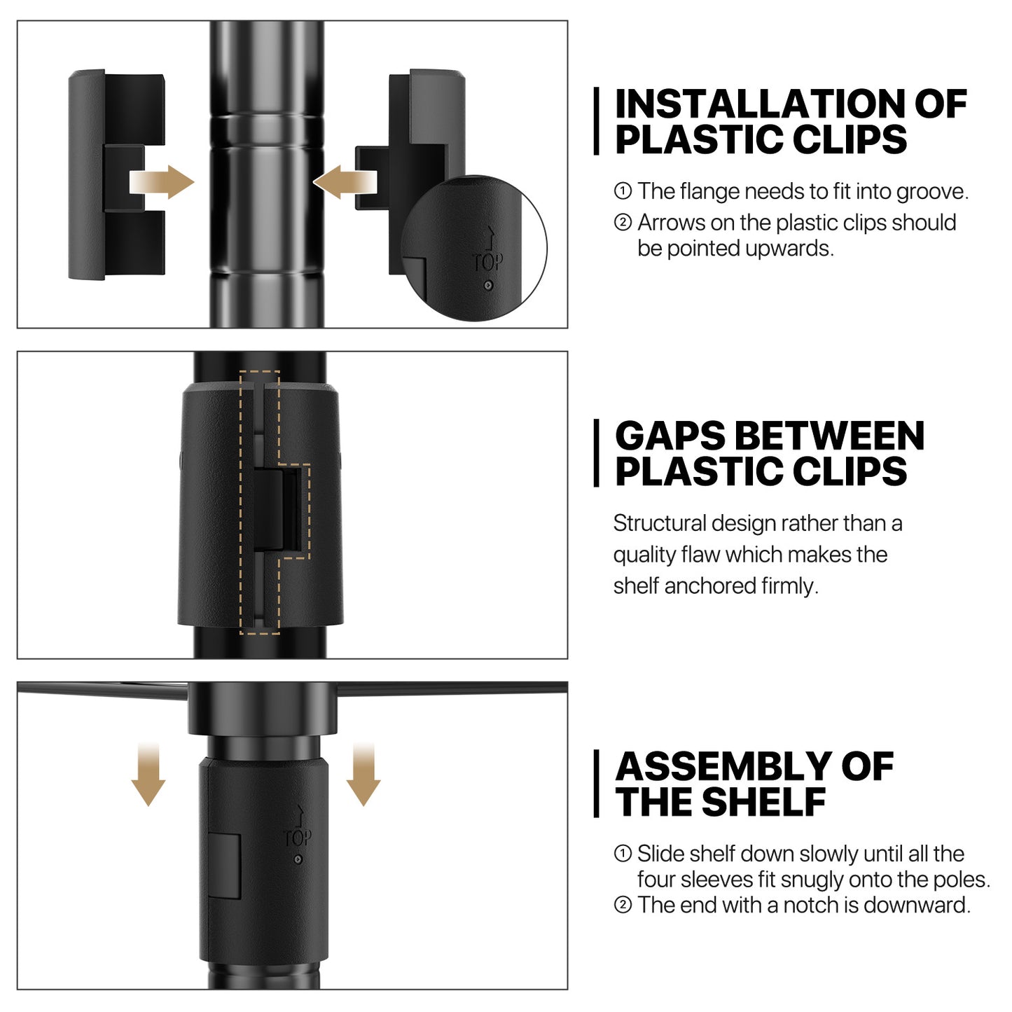 Carbon Steel Adjustable Clothes Rack - 75'' Length