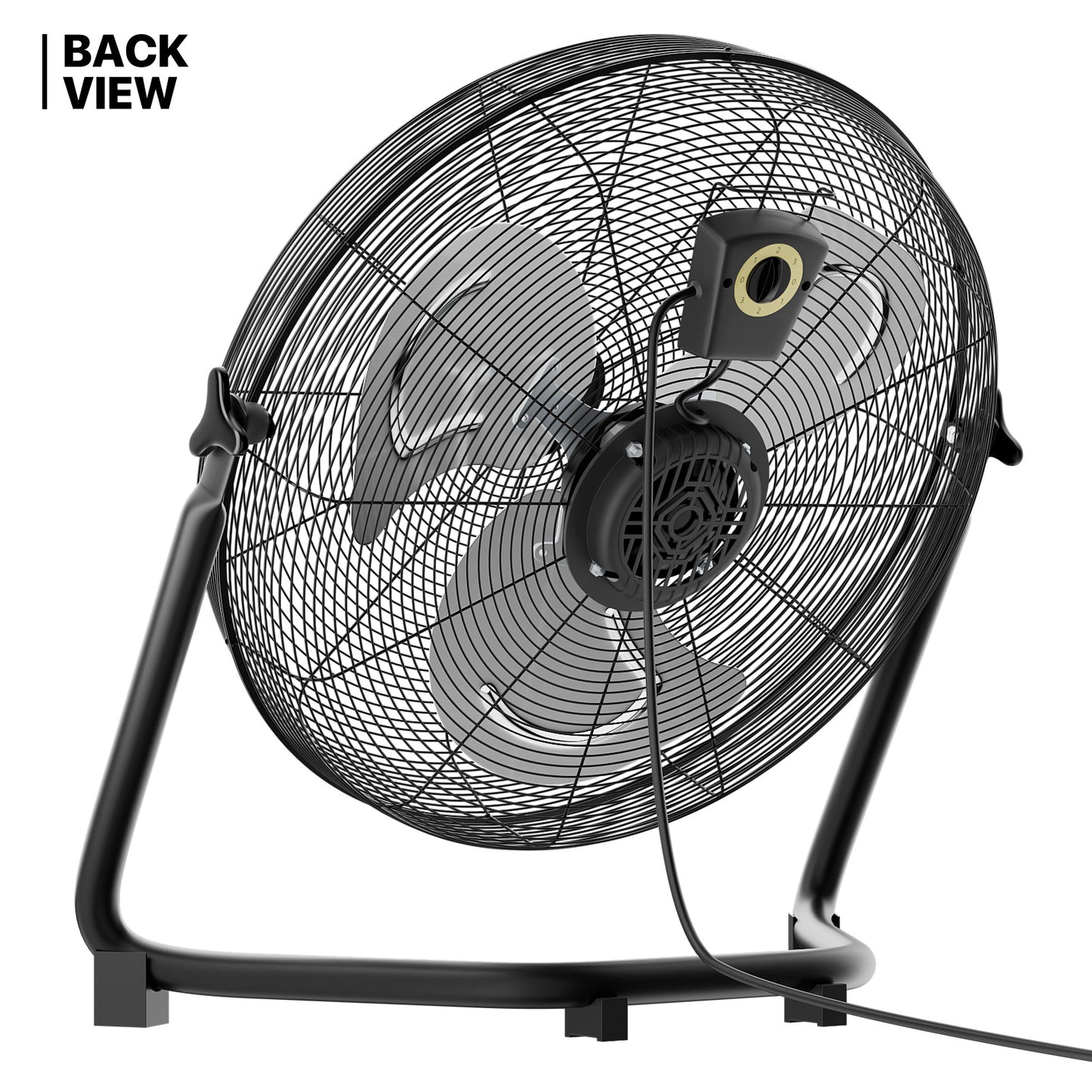 20" Floor Fan - 3 Speeds - Adjustable Tilt